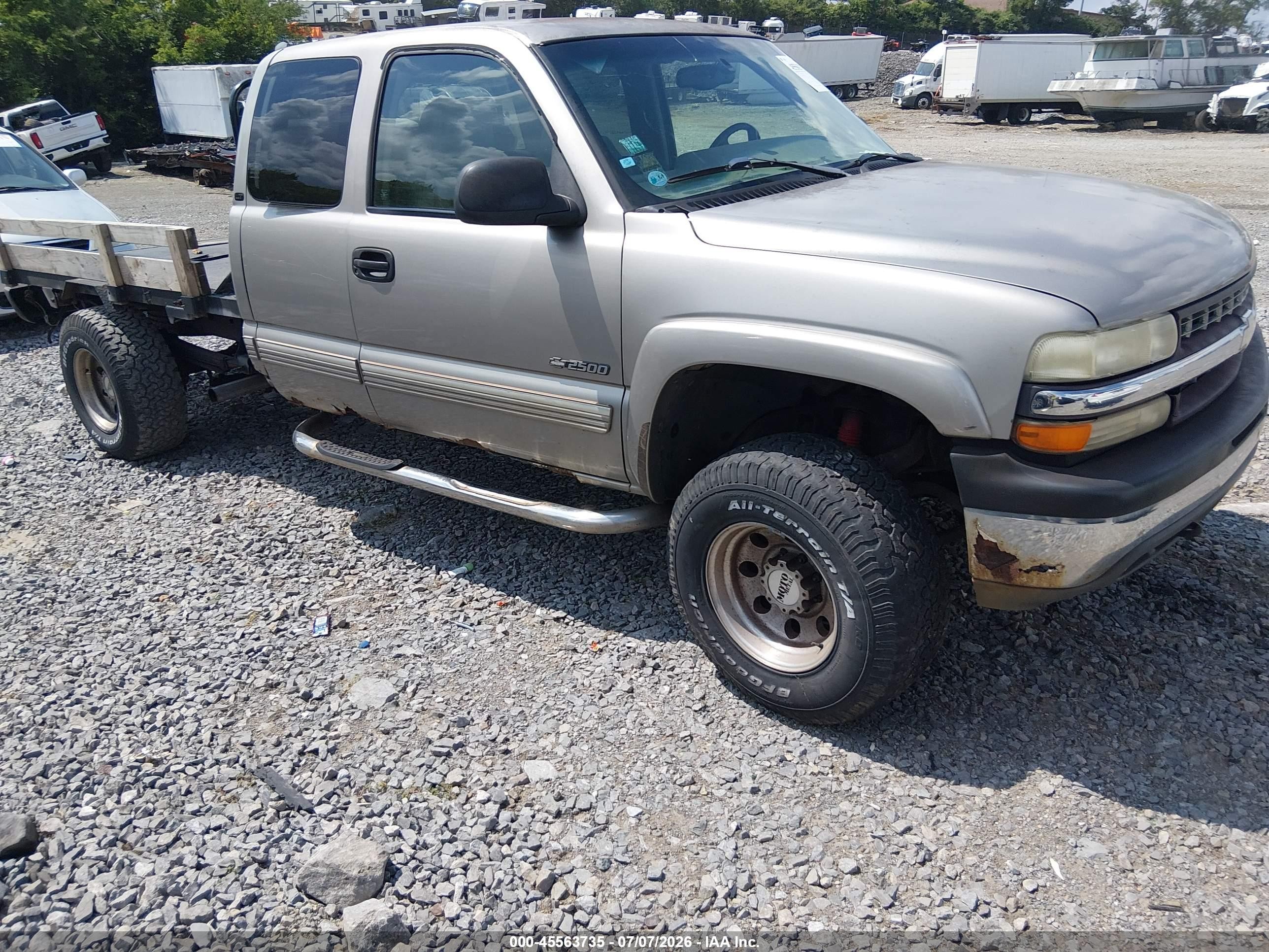 1999 Chevrolet Silverado 2500 Lt Beige vin: 1GCGK29U0XE199526