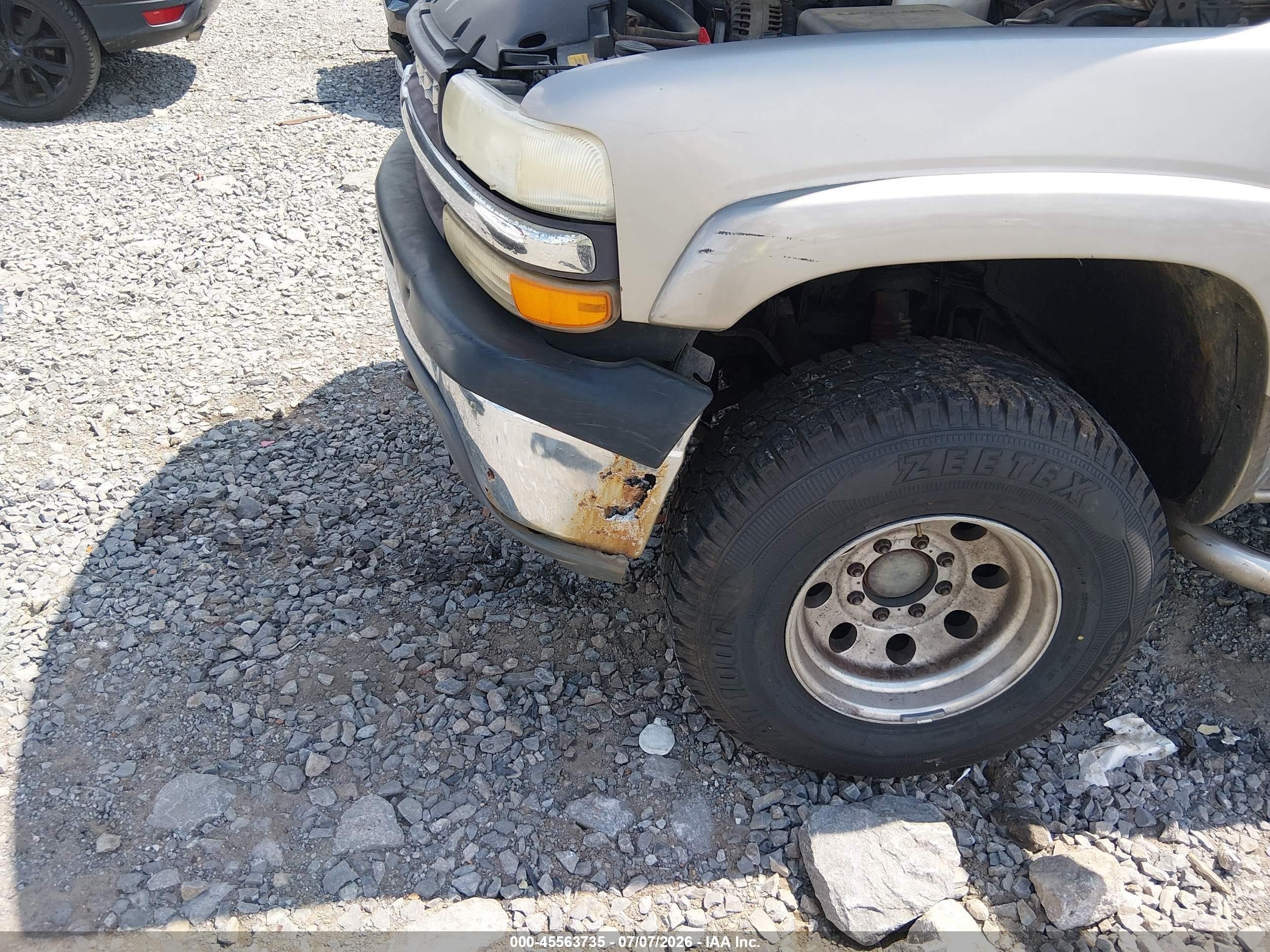 1999 Chevrolet Silverado 2500 Lt Beige vin: 1GCGK29U0XE199526