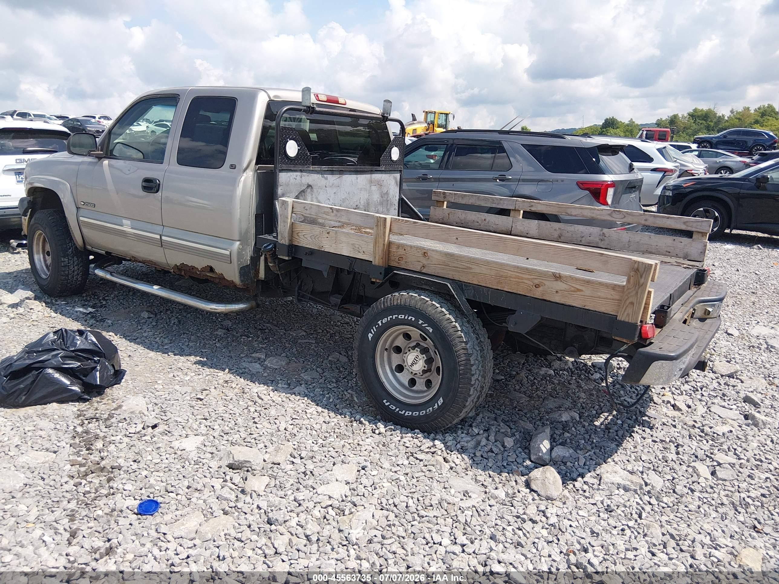 1999 Chevrolet Silverado 2500 Lt Beige vin: 1GCGK29U0XE199526