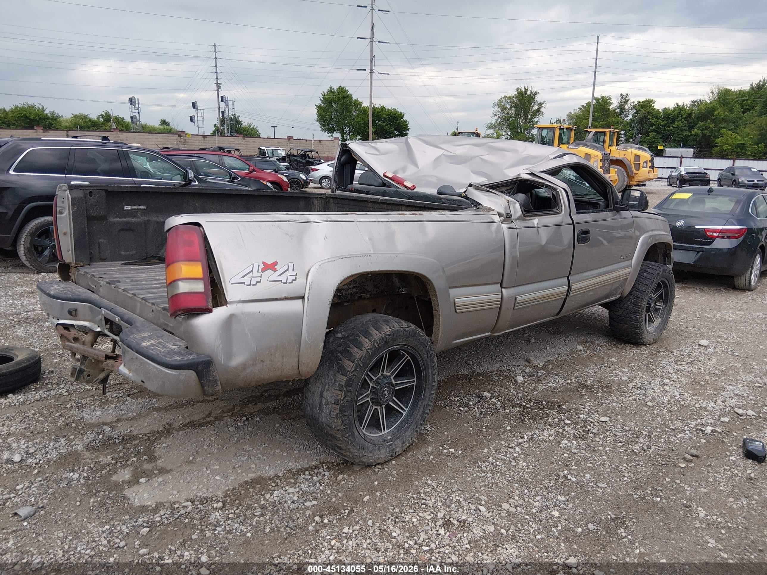 2000 Chevrolet Silverado 2500 Lt Коричневый vin: 1GCGK29U1YZ210897
