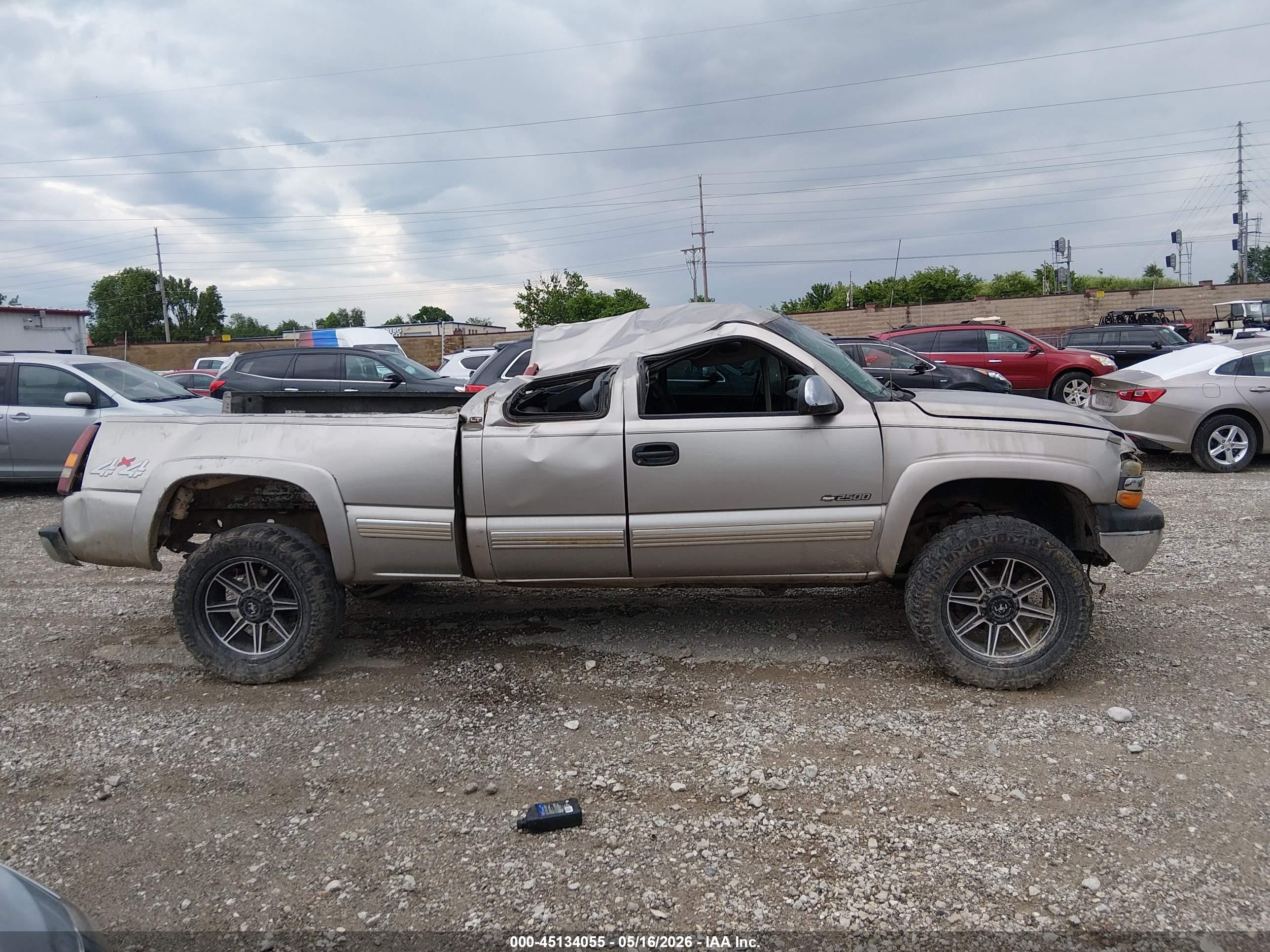 2000 Chevrolet Silverado 2500 Lt Коричневый vin: 1GCGK29U1YZ210897