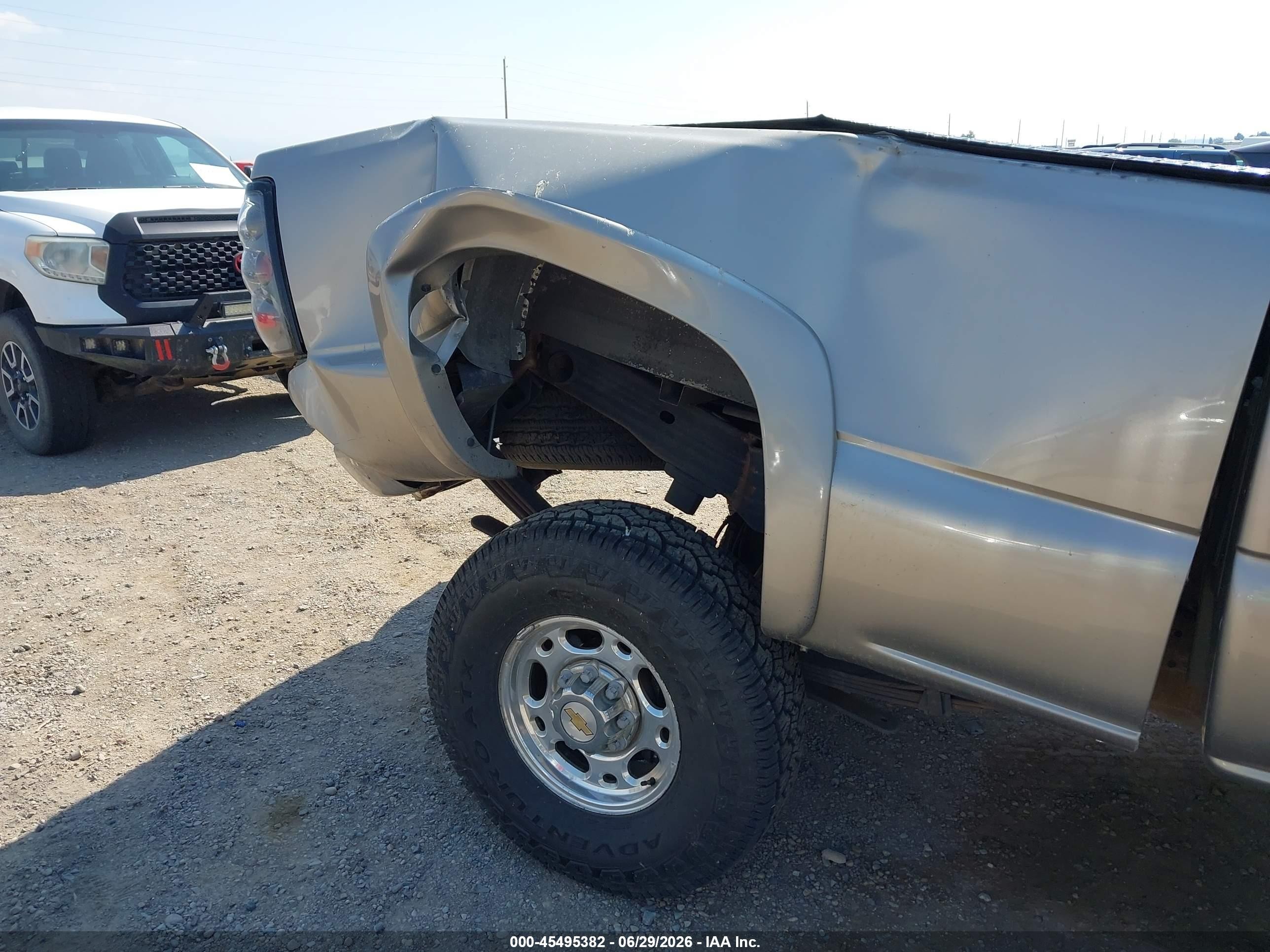 2000 Chevrolet Silverado 2500 Lt Tan vin: 1GCGK29U5YZ192808