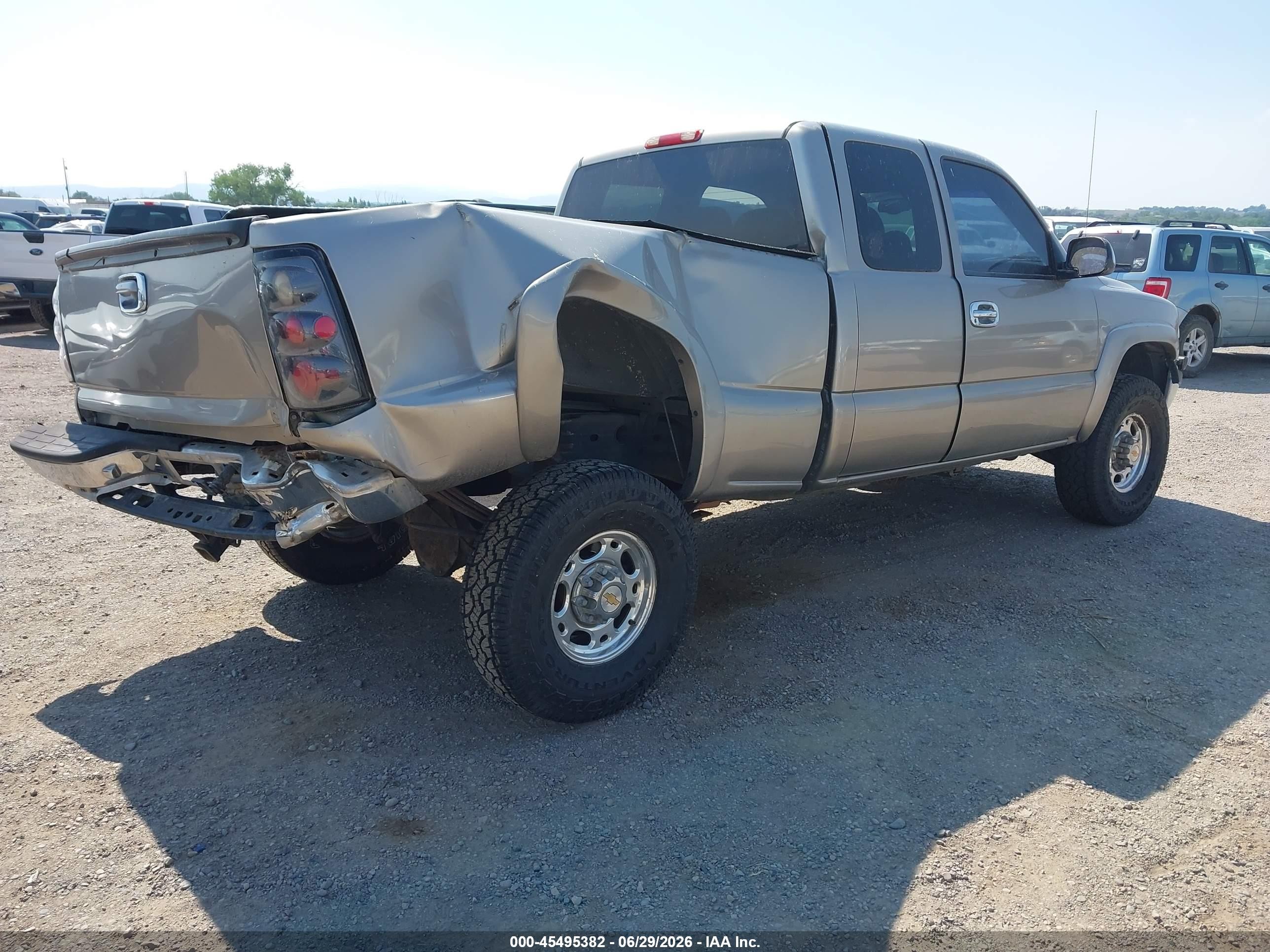 2000 Chevrolet Silverado 2500 Lt Tan vin: 1GCGK29U5YZ192808