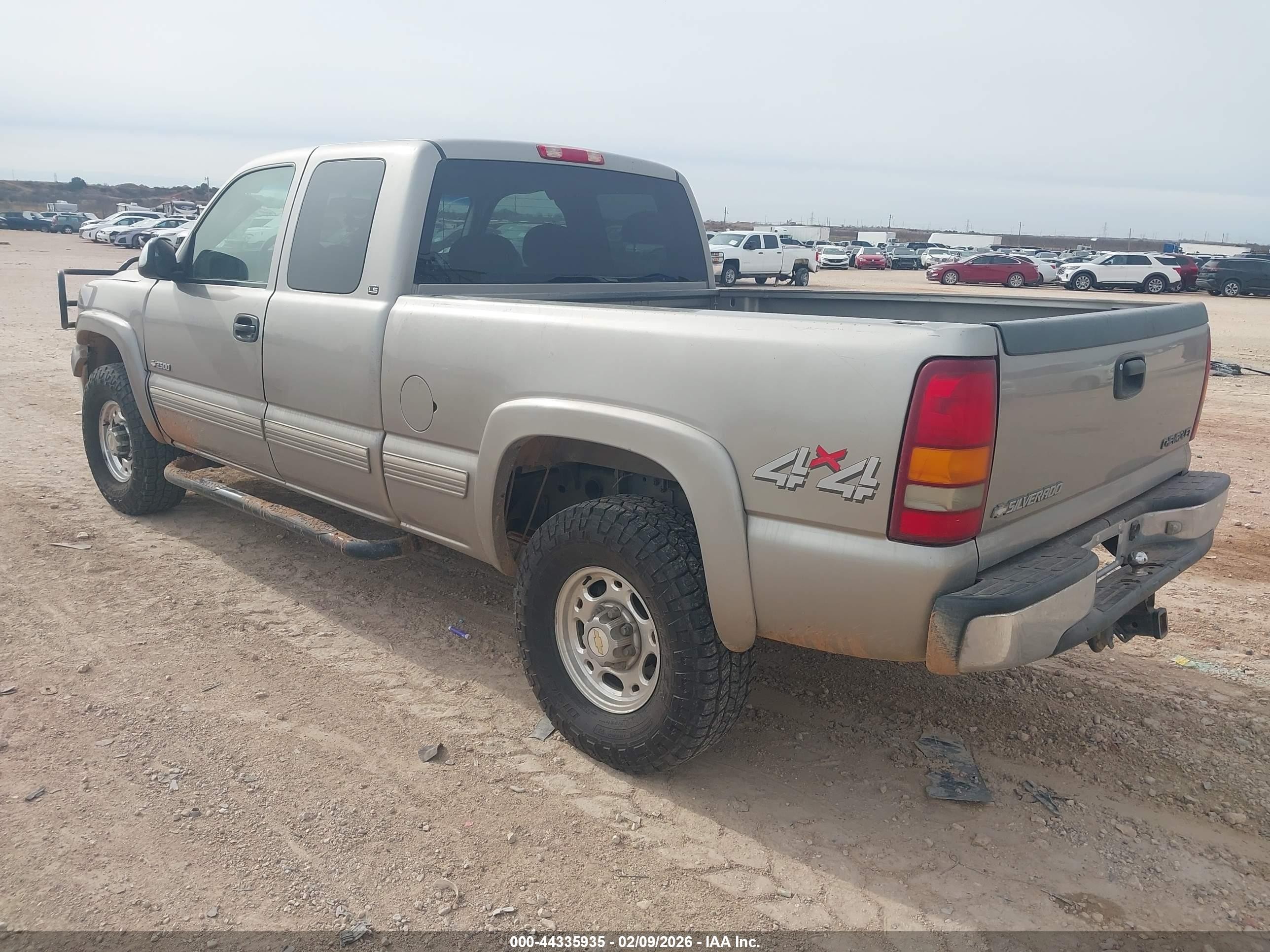 1999 Chevrolet Silverado 2500 Ls Brown vin: 1GCGK29U9XE162183