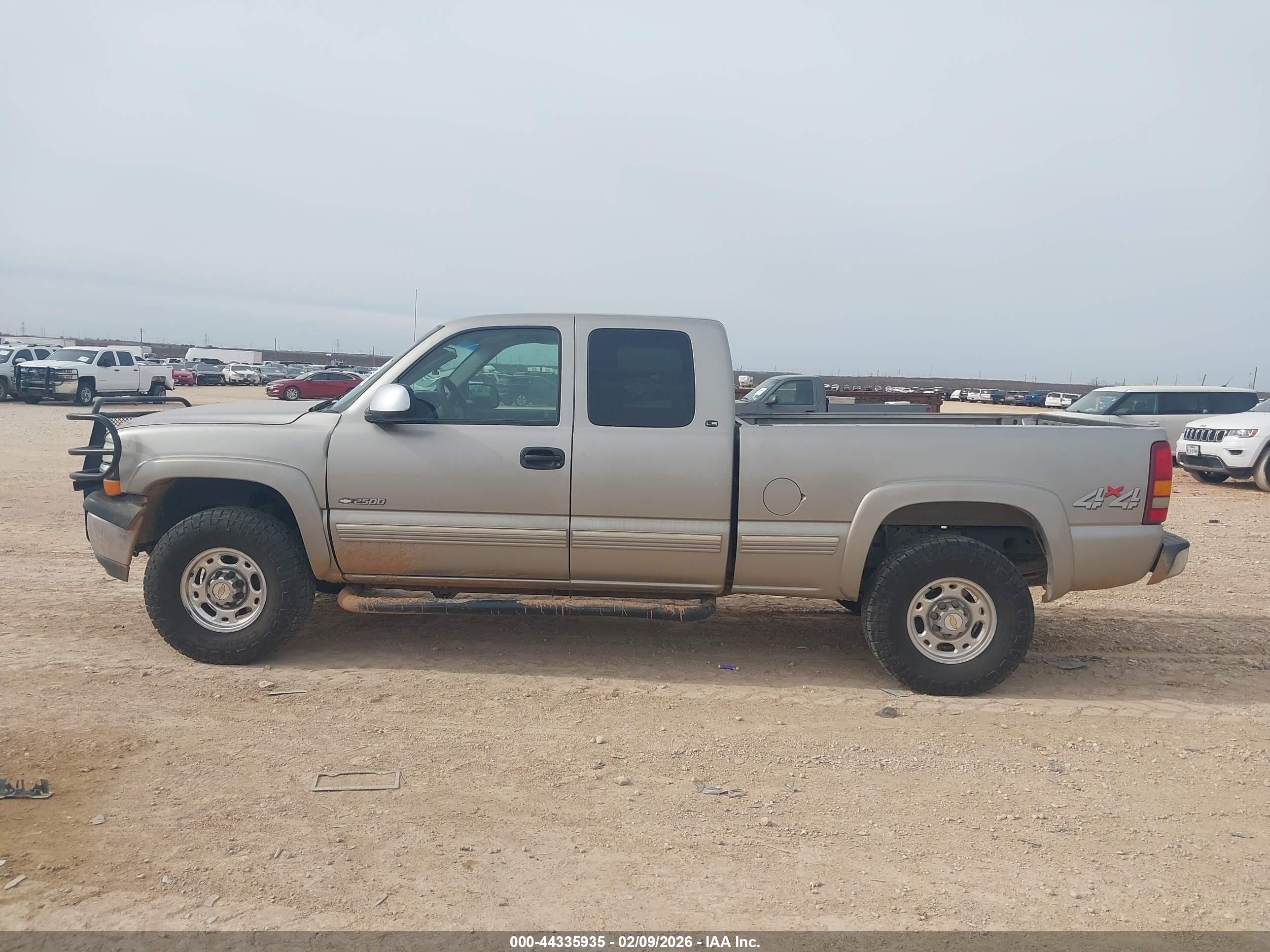 1999 Chevrolet Silverado 2500 Ls Brown vin: 1GCGK29U9XE162183