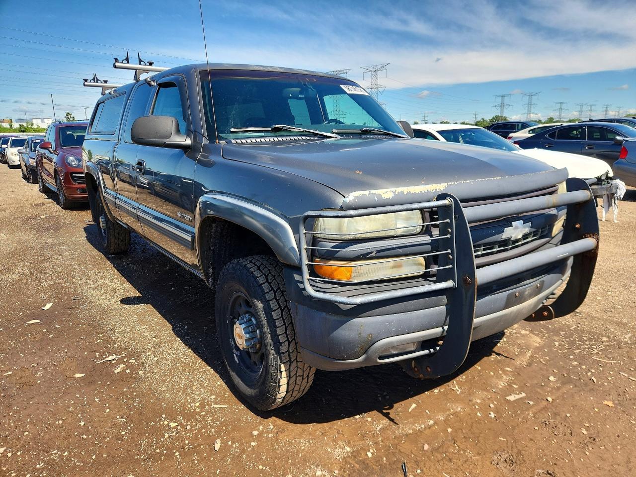 1999 Chevrolet Silverado K2500 Charcoal vin: 1GCGK29U9XE241949