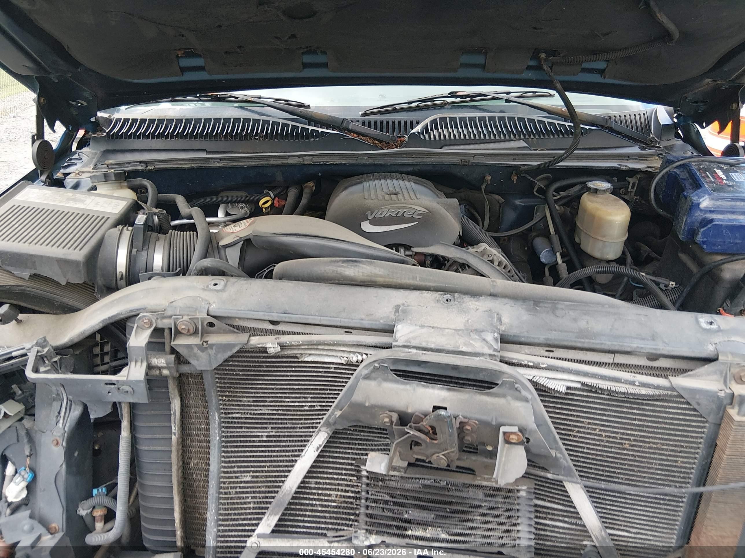 2002 Chevrolet Silverado 2500 Ls Blue vin: 1GCGK29UX2Z237734