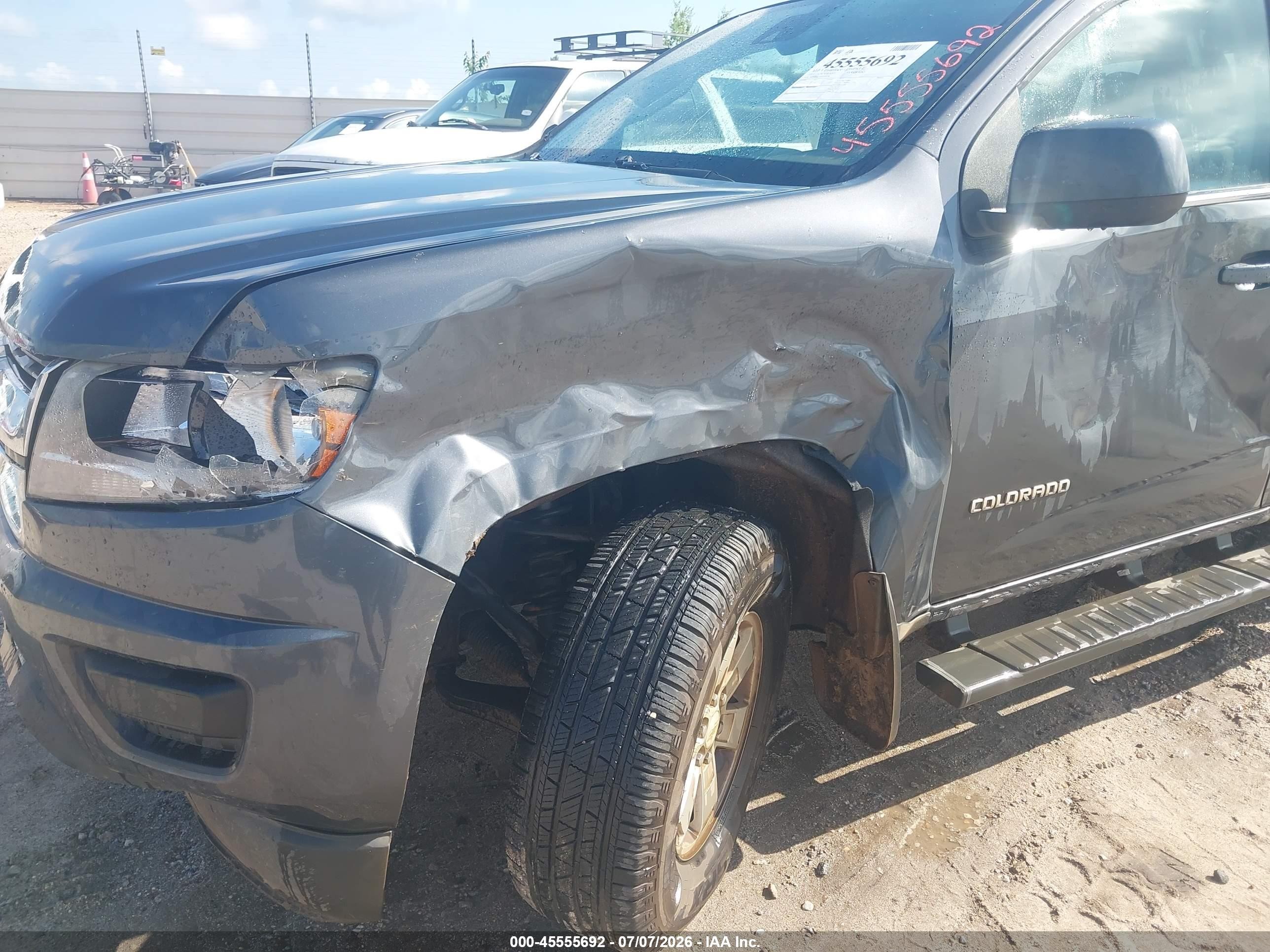 2015 Chevrolet Colorado 2wd Wt Gray vin: 1GCGSAE30F1275579