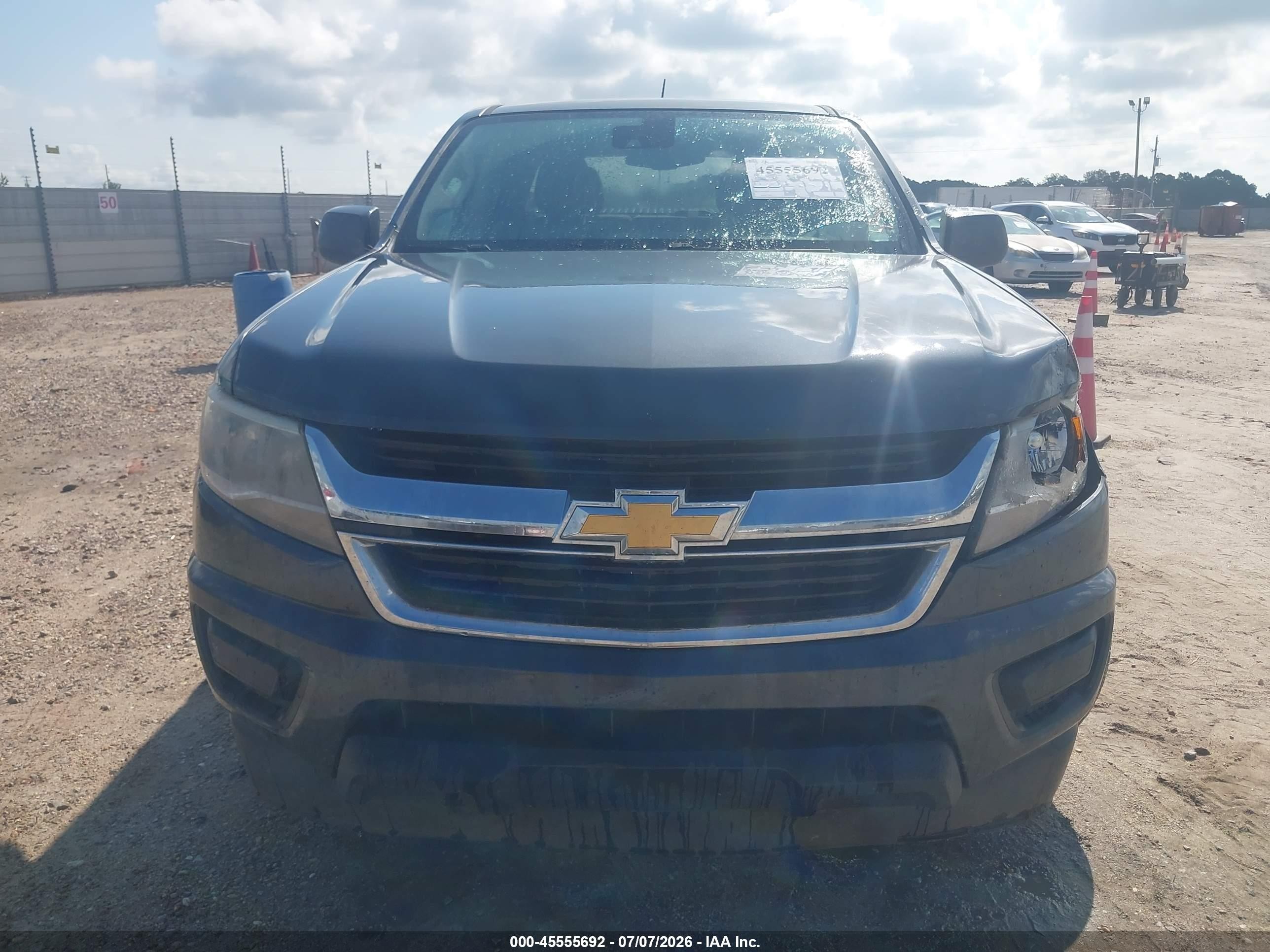 2015 Chevrolet Colorado 2wd Wt Gray vin: 1GCGSAE30F1275579