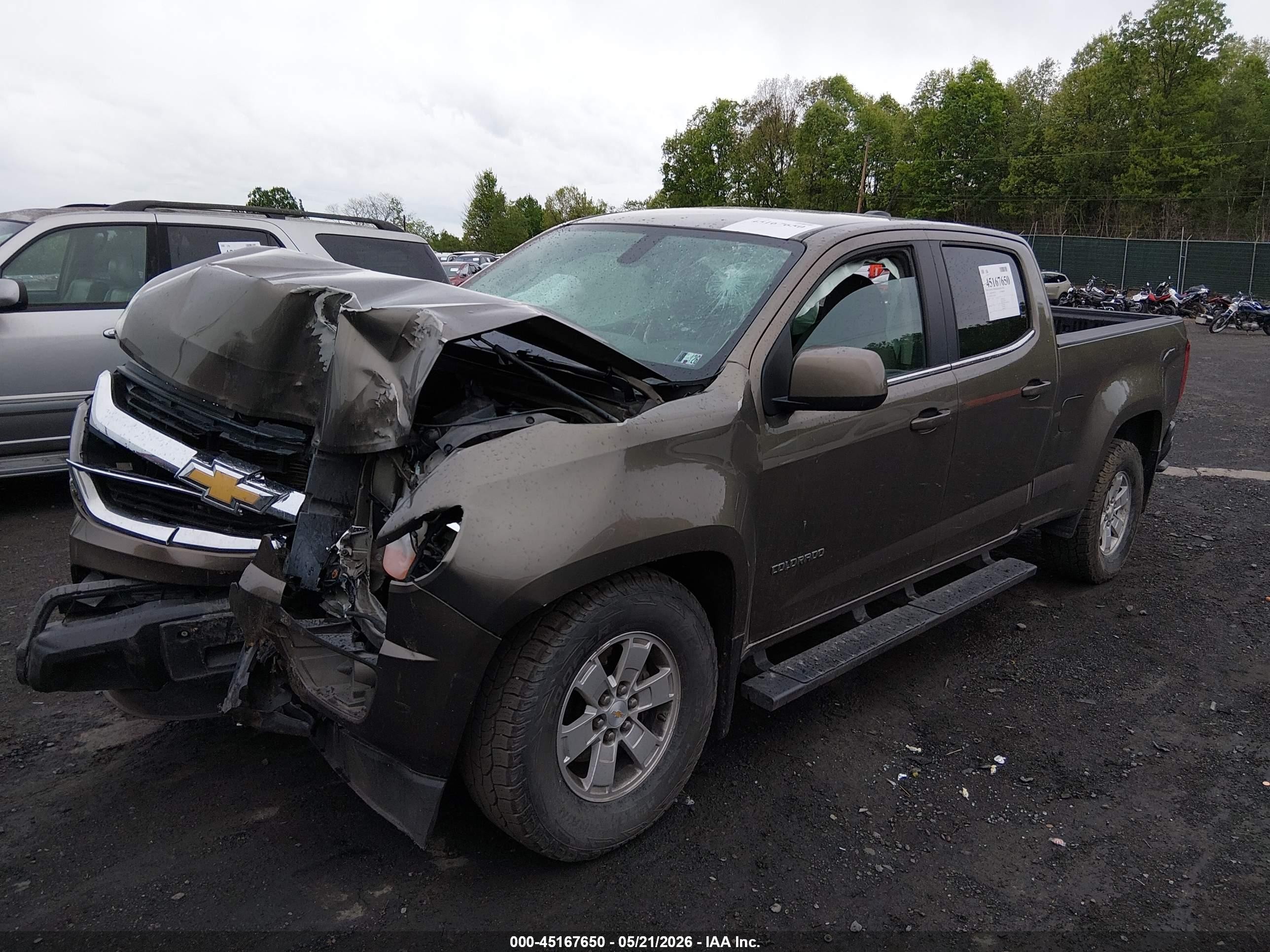 2015 Chevrolet Colorado Wt Tan vin: 1GCGSAE33F1270604