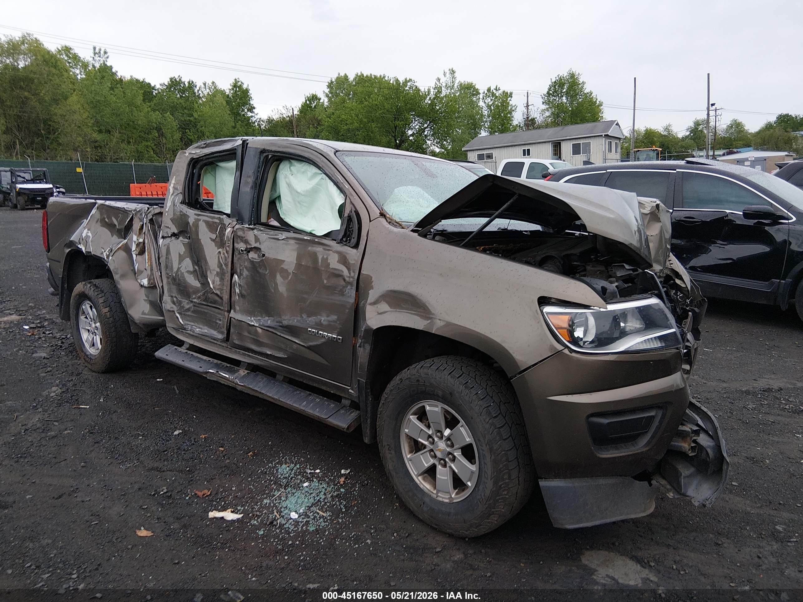 2015 Chevrolet Colorado Wt Tan vin: 1GCGSAE33F1270604