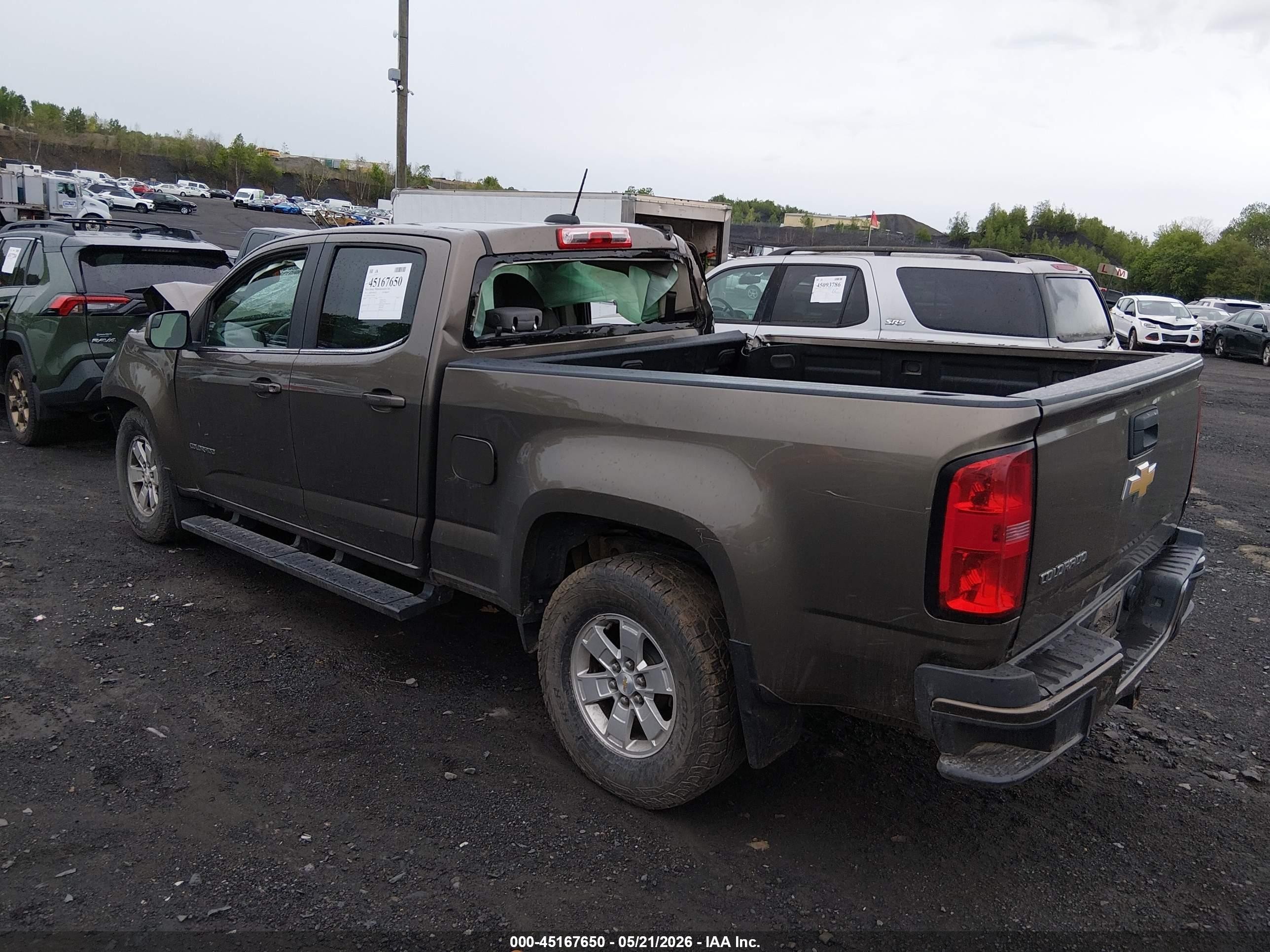 2015 Chevrolet Colorado Wt Tan vin: 1GCGSAE33F1270604