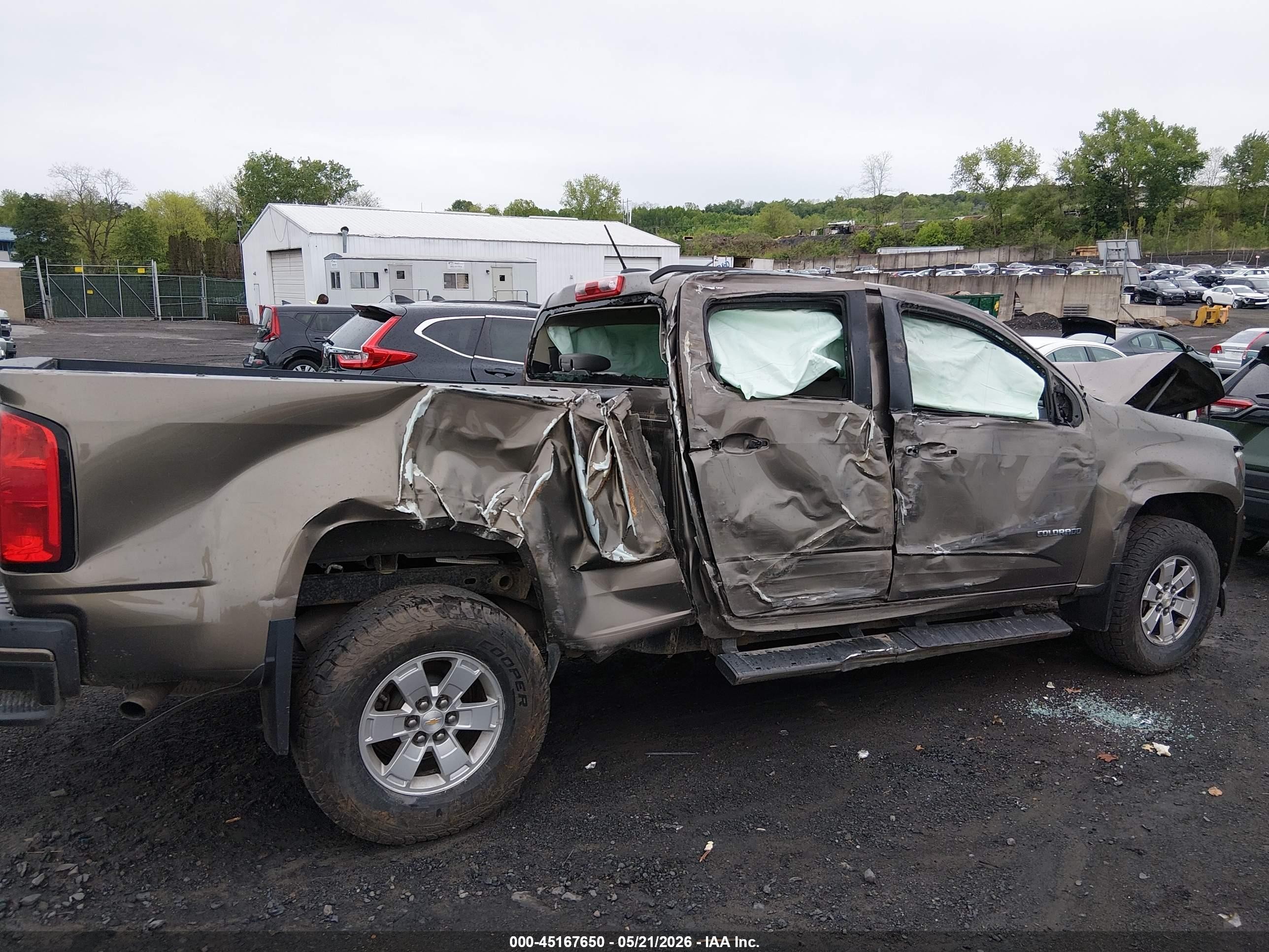 2015 Chevrolet Colorado Wt Tan vin: 1GCGSAE33F1270604
