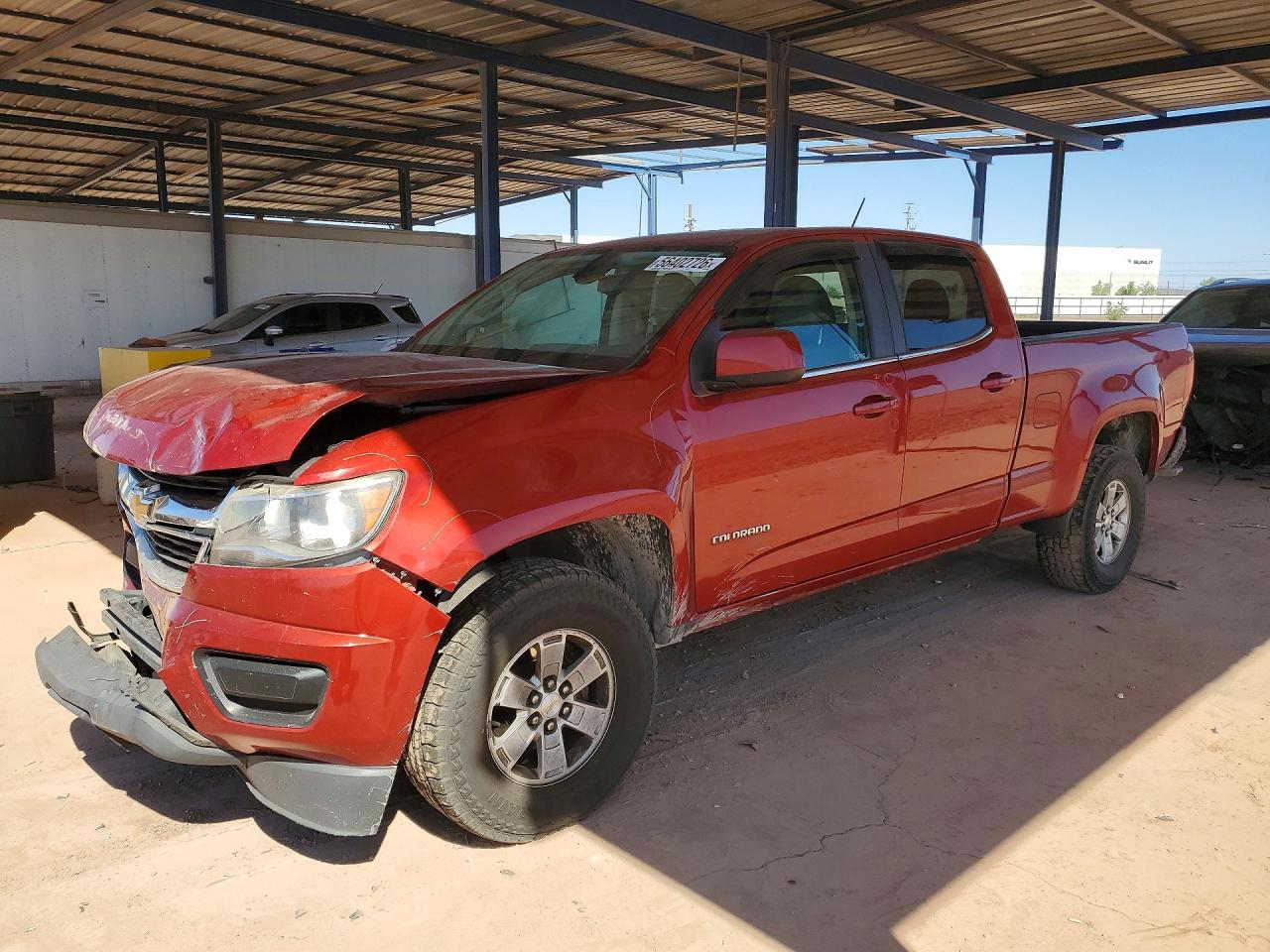 2015 Chevrolet Colorado Red vin: 1GCGSAE33F1274152