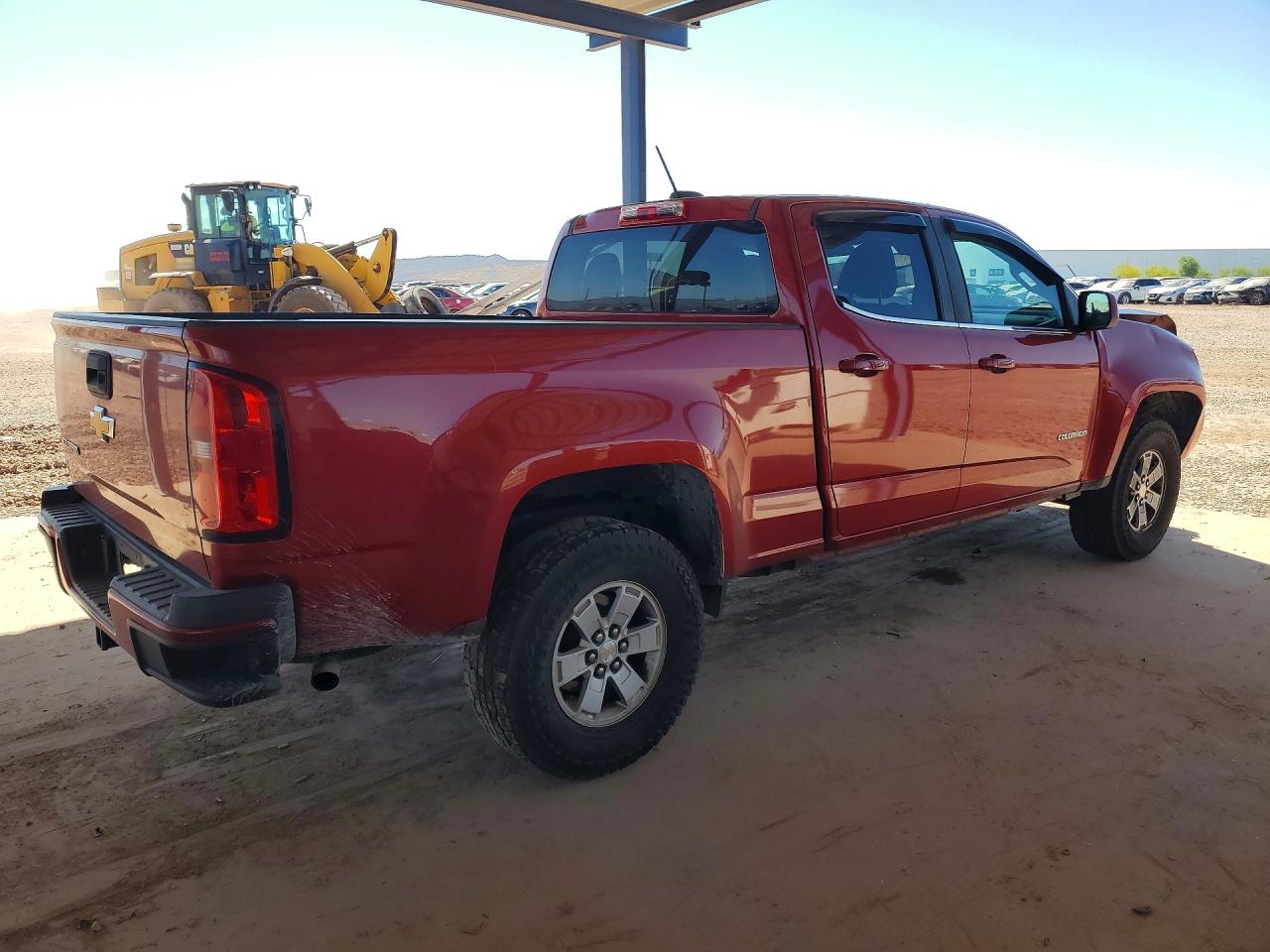 2015 Chevrolet Colorado Red vin: 1GCGSAE33F1274152