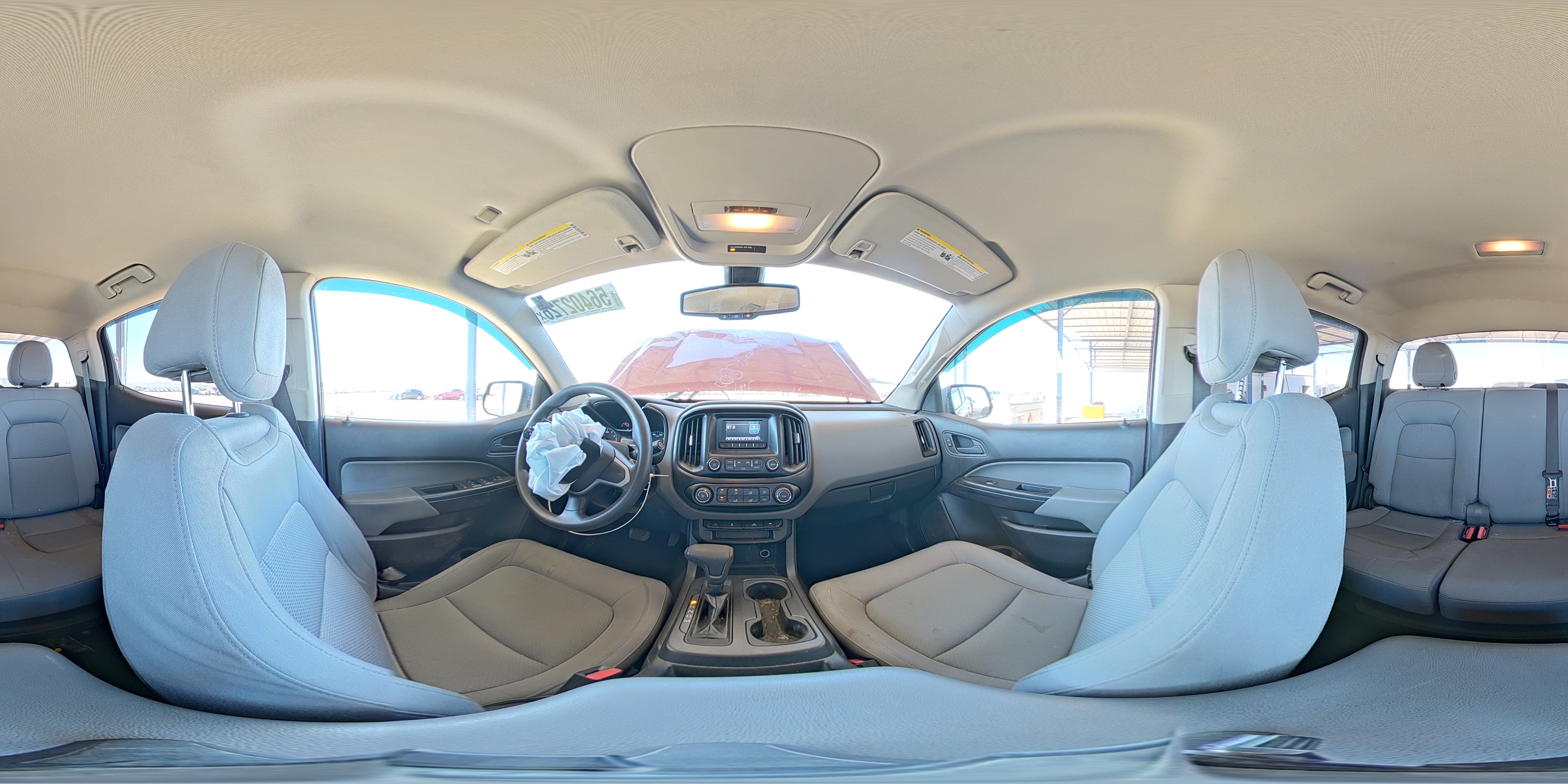 2015 Chevrolet Colorado Red vin: 1GCGSAE33F1274152
