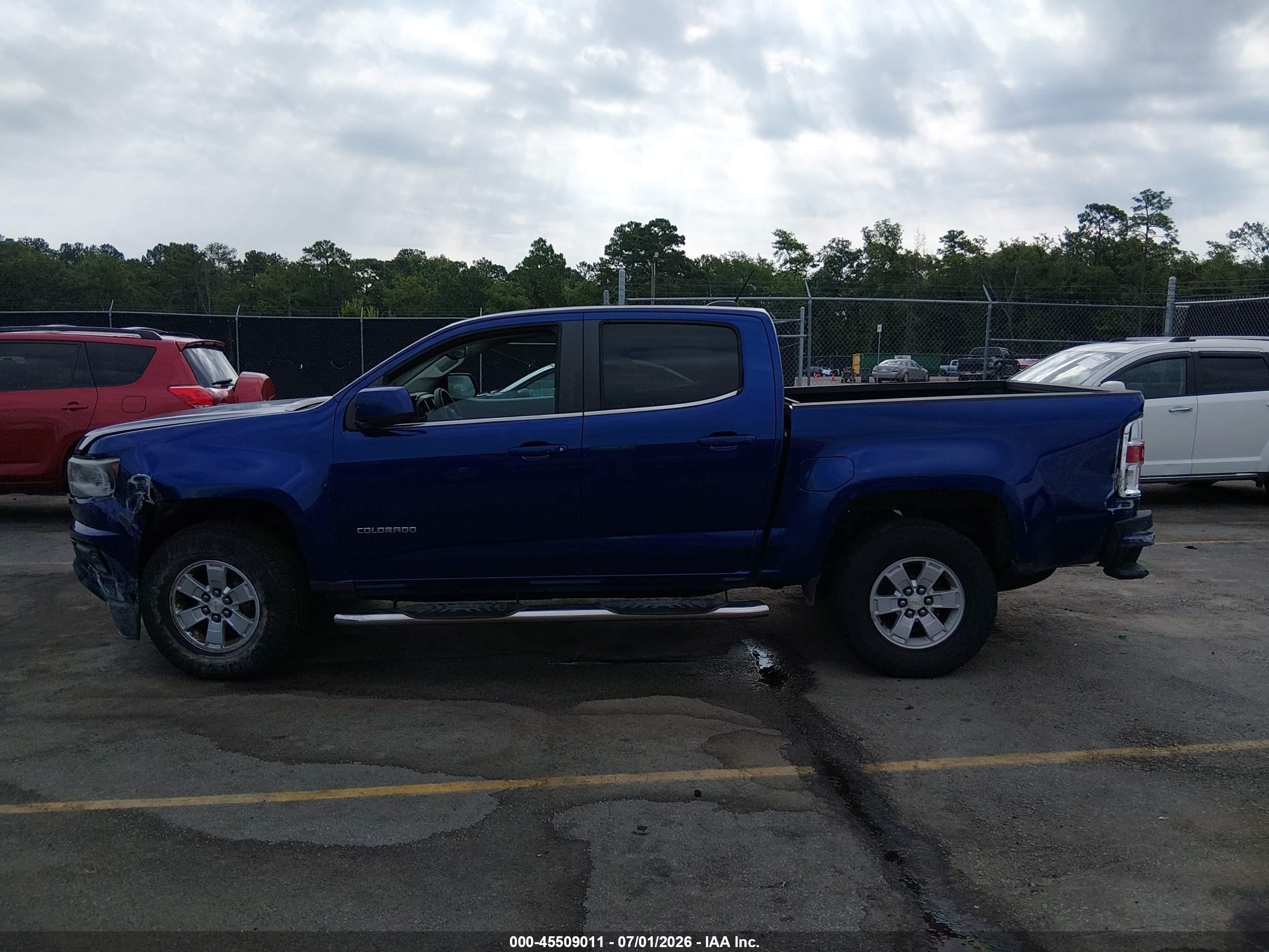 2015 Chevrolet Colorado 2wd Wt Blue vin: 1GCGSAE38F1263017