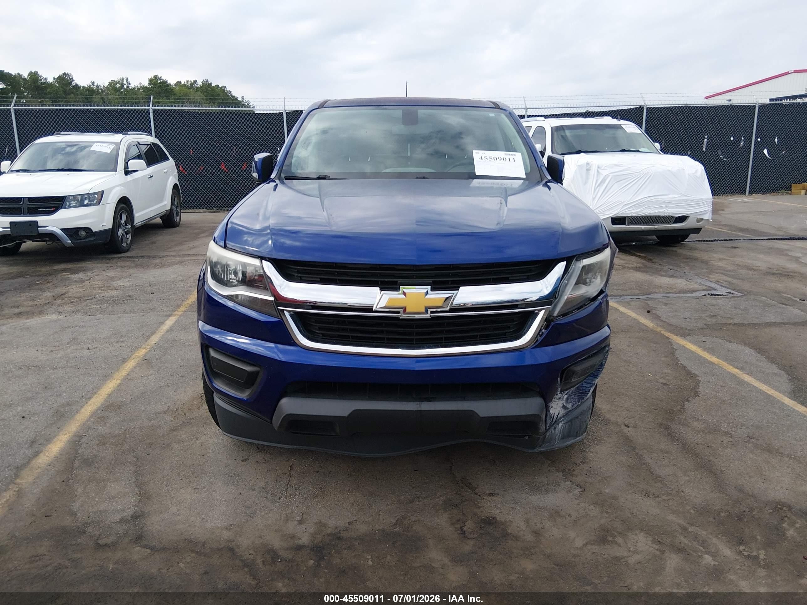 2015 Chevrolet Colorado 2wd Wt Blue vin: 1GCGSAE38F1263017