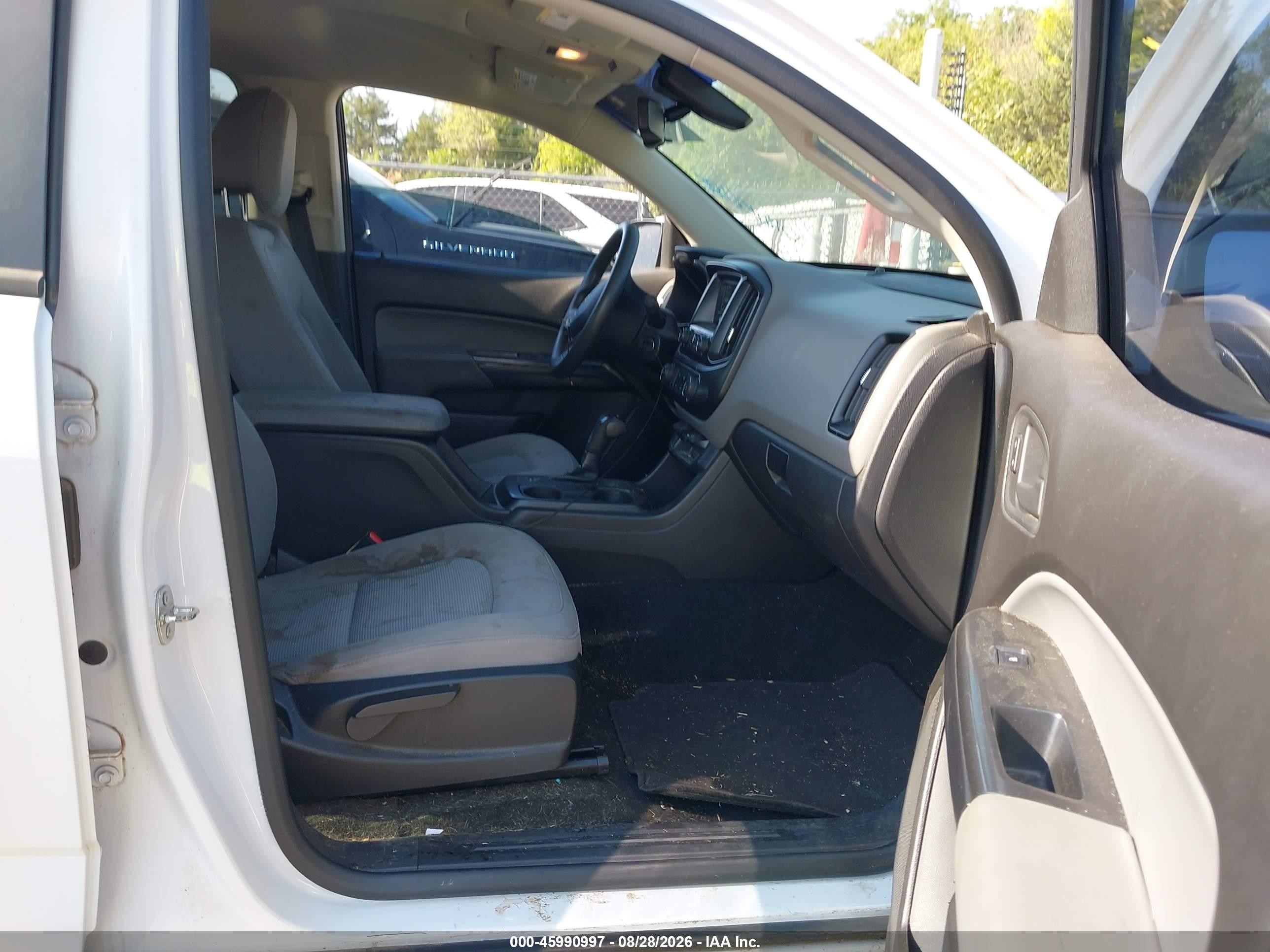 2015 Chevrolet Colorado Wt White vin: 1GCGSAEA0F1259137