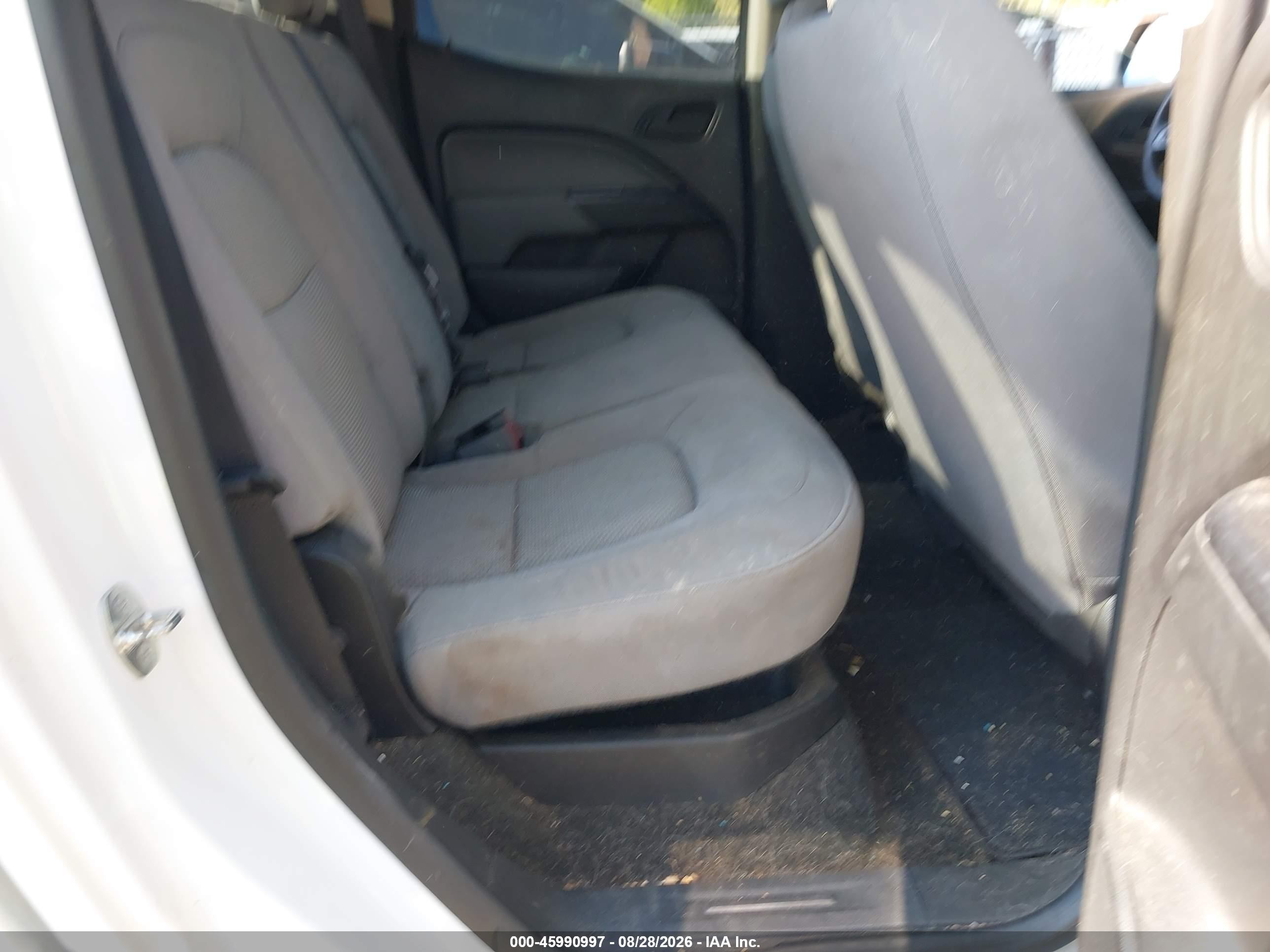 2015 Chevrolet Colorado Wt White vin: 1GCGSAEA0F1259137