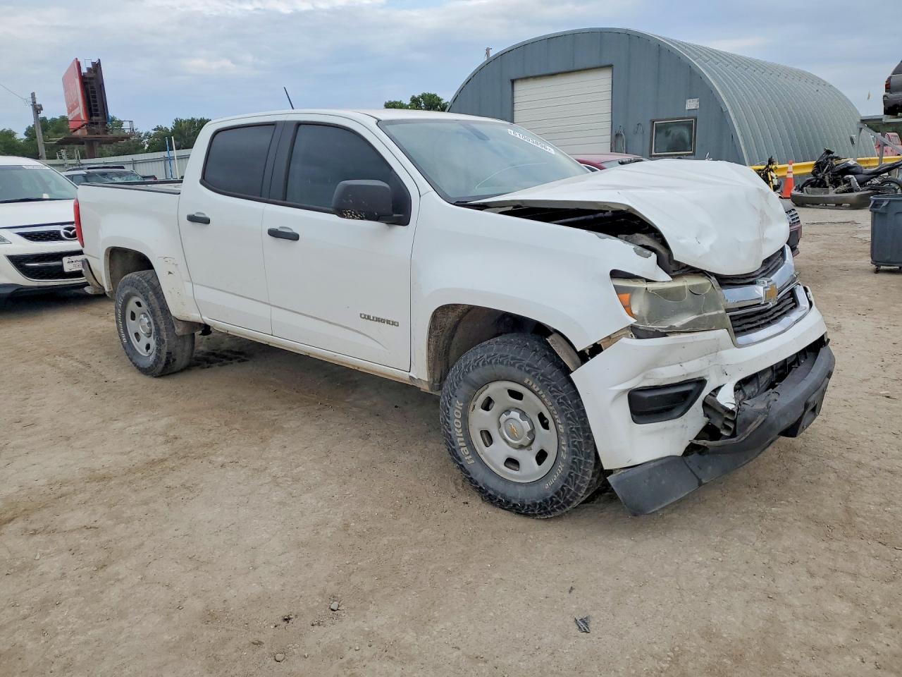 2015 Chevrolet Colorado White vin: 1GCGSAEA1F1130971
