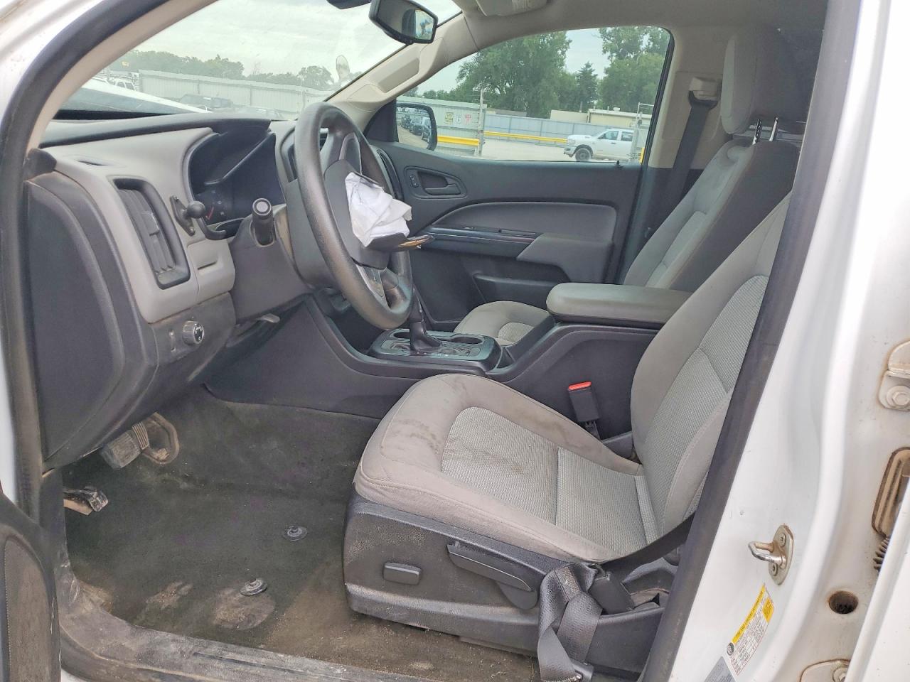 2015 Chevrolet Colorado White vin: 1GCGSAEA1F1130971