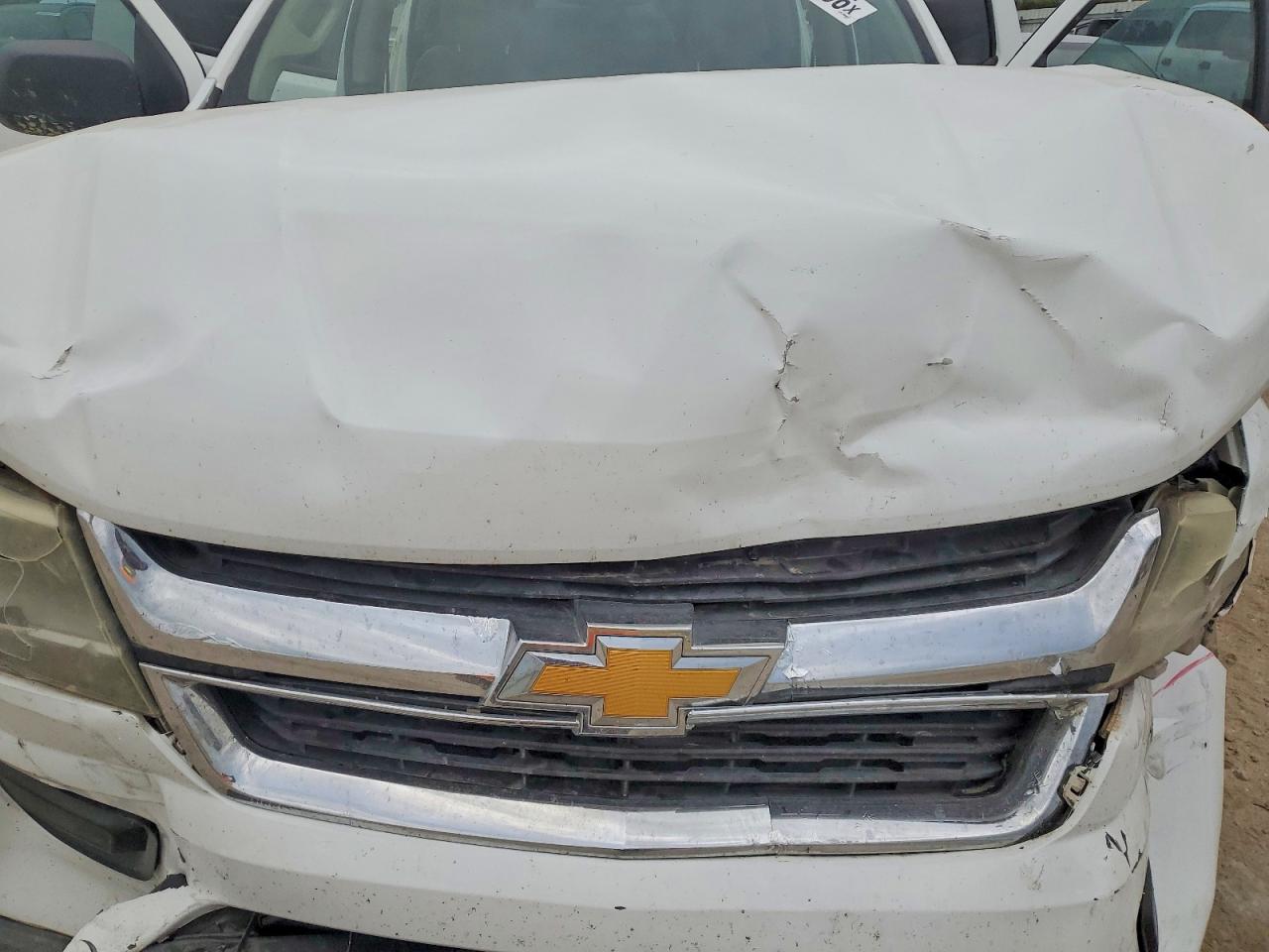 2015 Chevrolet Colorado White vin: 1GCGSAEA1F1130971