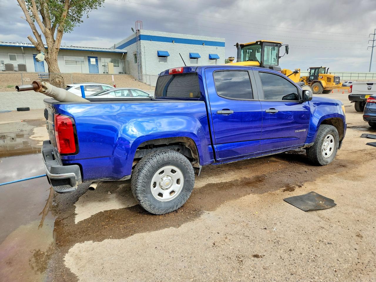 2015 Chevrolet Colorado Blue vin: 1GCGSAEA2F1261424