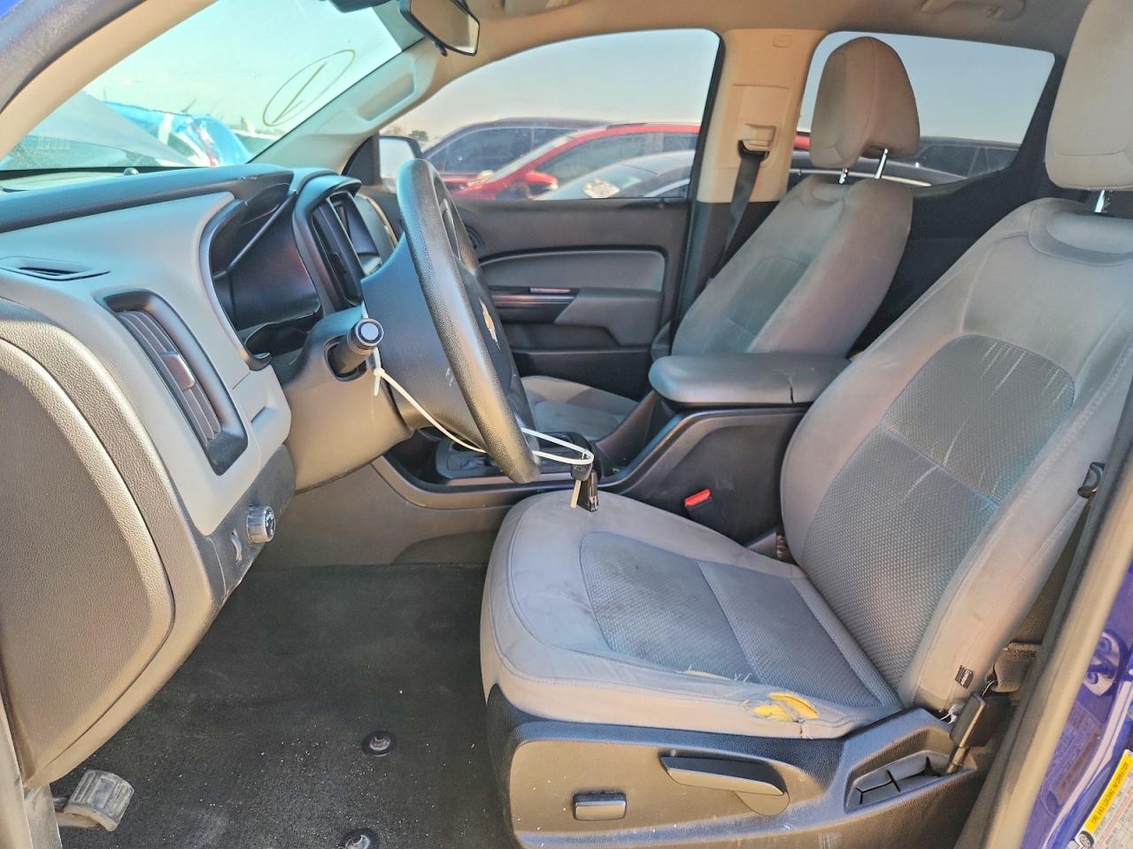 2015 Chevrolet Colorado Blue vin: 1GCGSAEA2F1261424