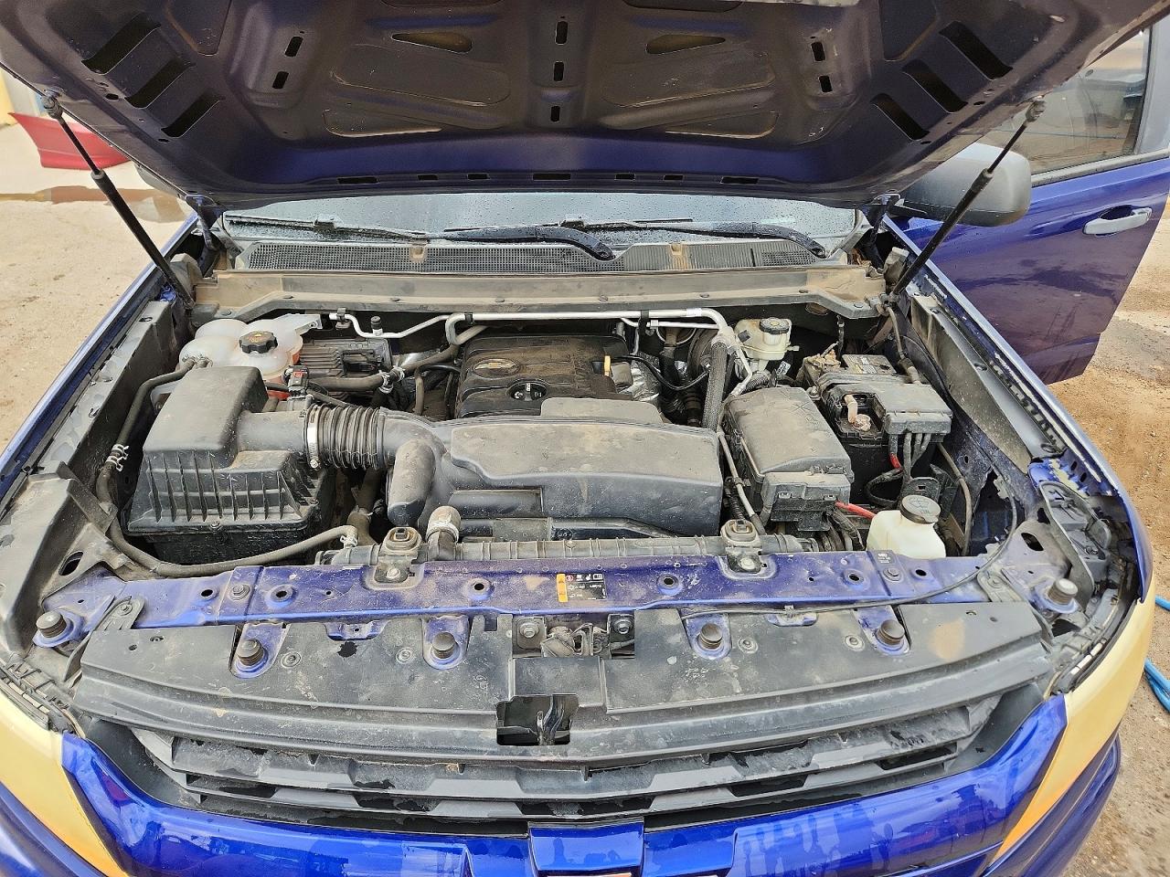 2015 Chevrolet Colorado Blue vin: 1GCGSAEA2F1261424