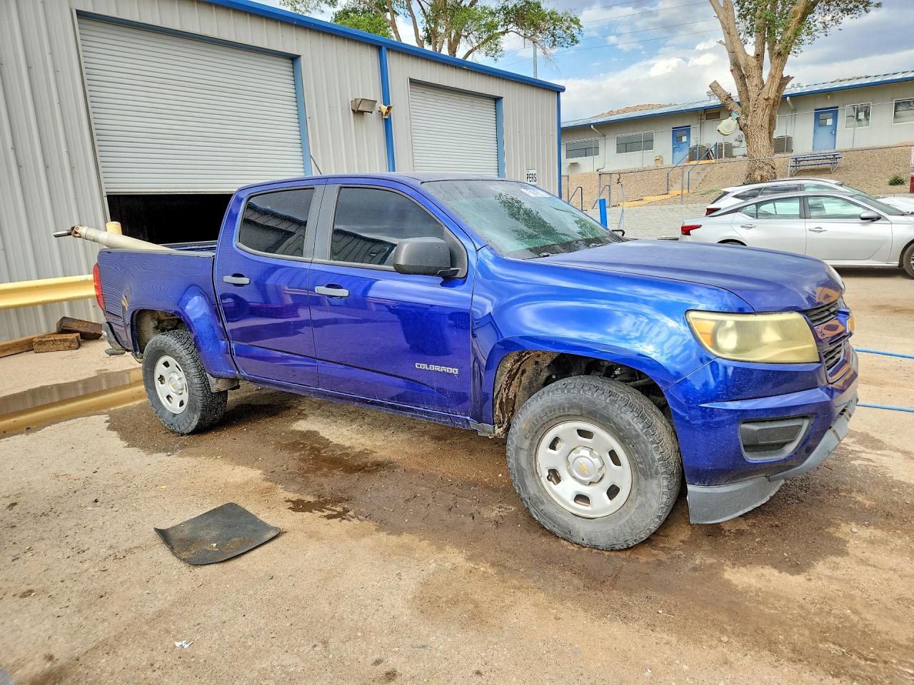 2015 Chevrolet Colorado Blue vin: 1GCGSAEA2F1261424