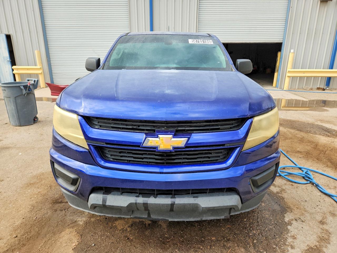 2015 Chevrolet Colorado Blue vin: 1GCGSAEA2F1261424