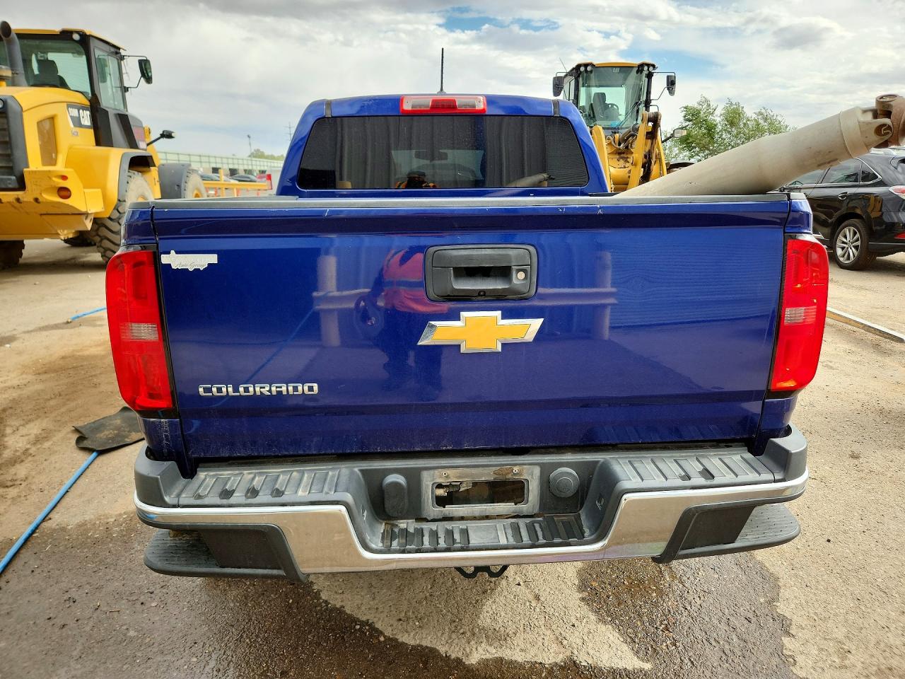 2015 Chevrolet Colorado Blue vin: 1GCGSAEA2F1261424
