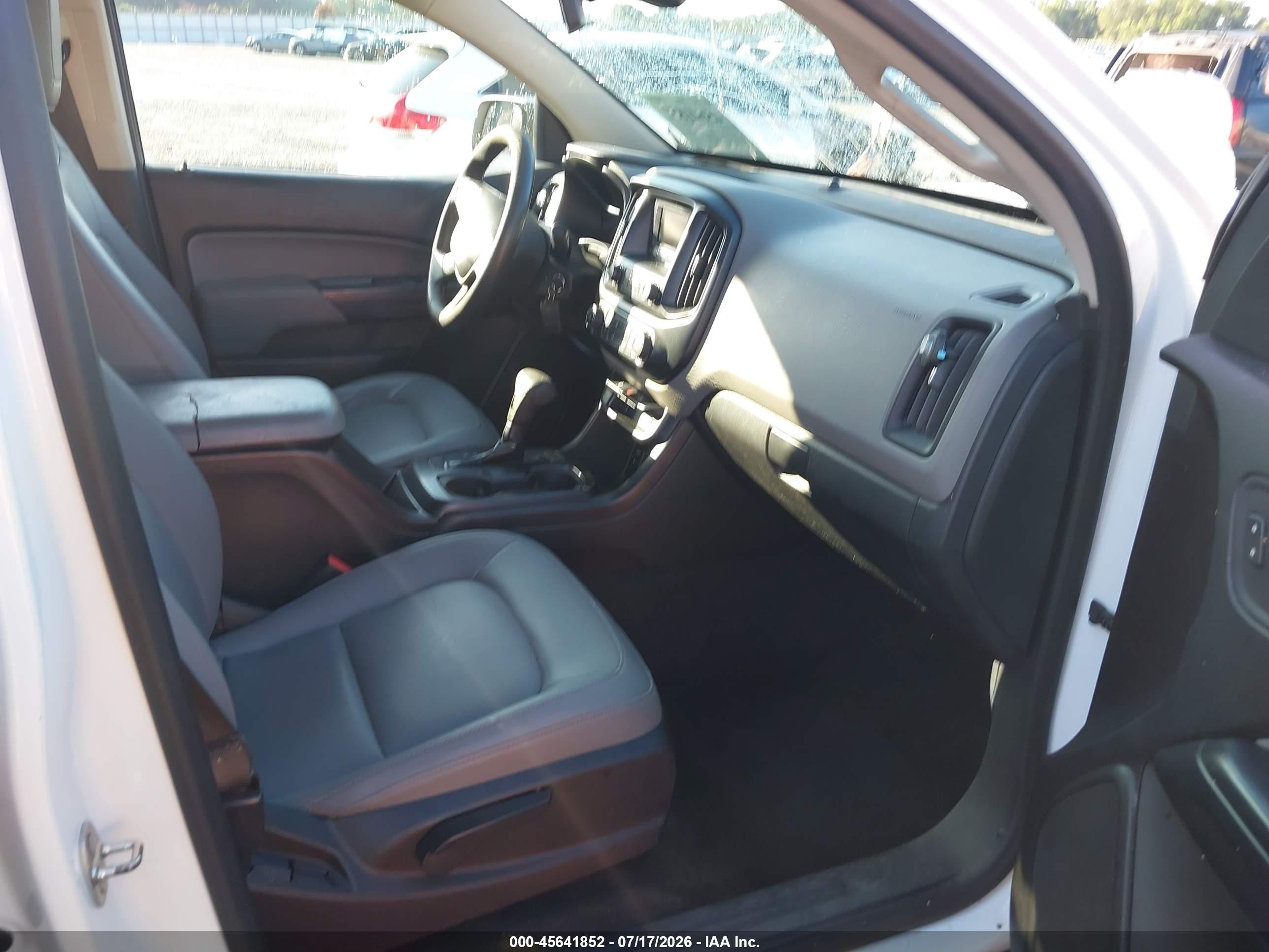 2015 Chevrolet Colorado 2wd Wt White vin: 1GCGSAEA2F1275193