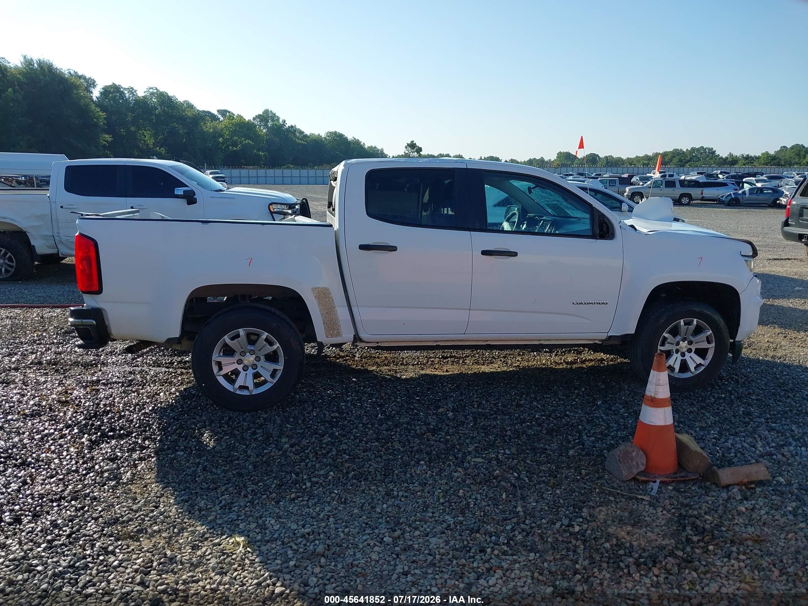 2015 Chevrolet Colorado 2wd Wt White vin: 1GCGSAEA2F1275193