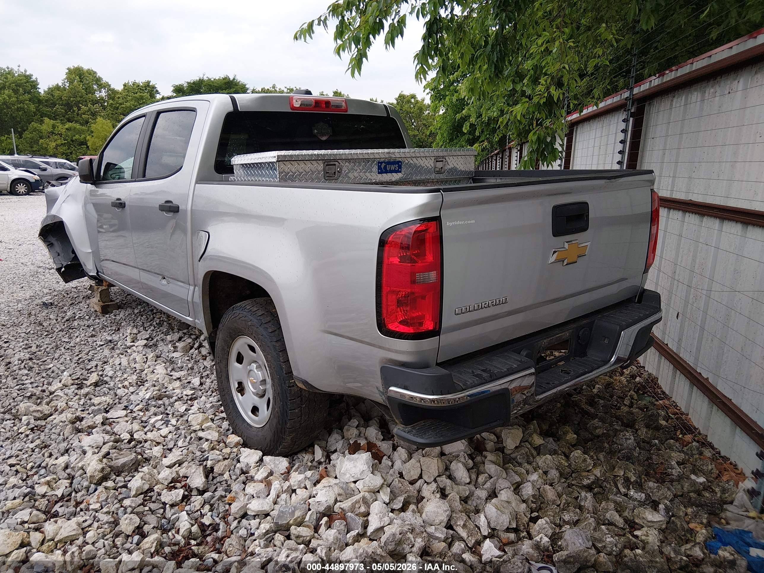 2015 Chevrolet Colorado Wt Silver vin: 1GCGSAEA3F1263716