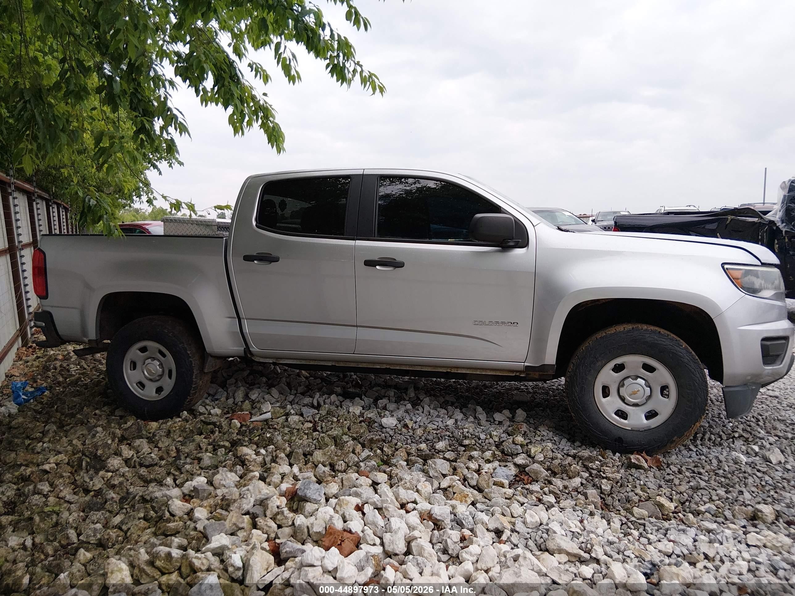 2015 Chevrolet Colorado Wt Silver vin: 1GCGSAEA3F1263716