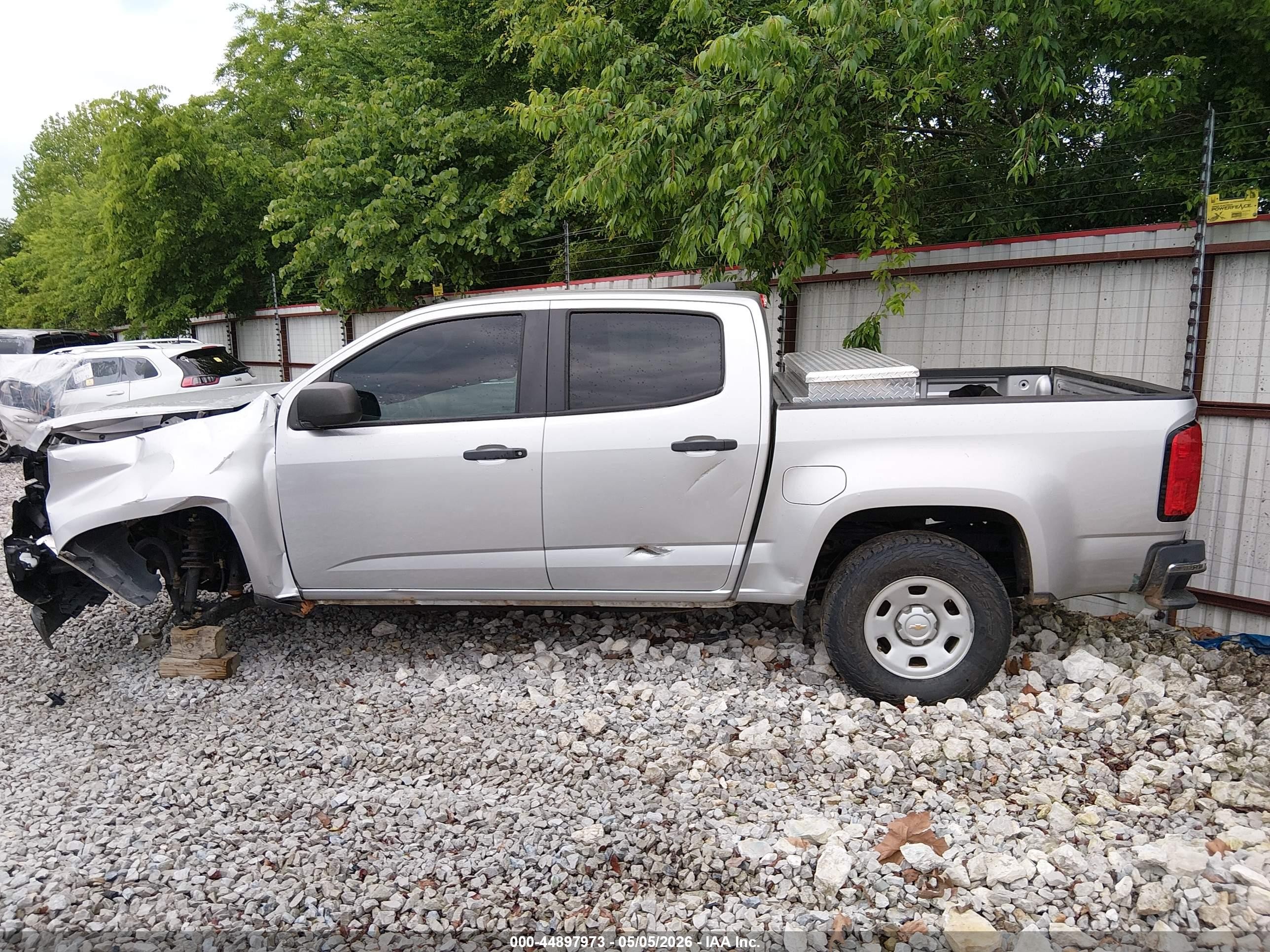 2015 Chevrolet Colorado Wt Silver vin: 1GCGSAEA3F1263716