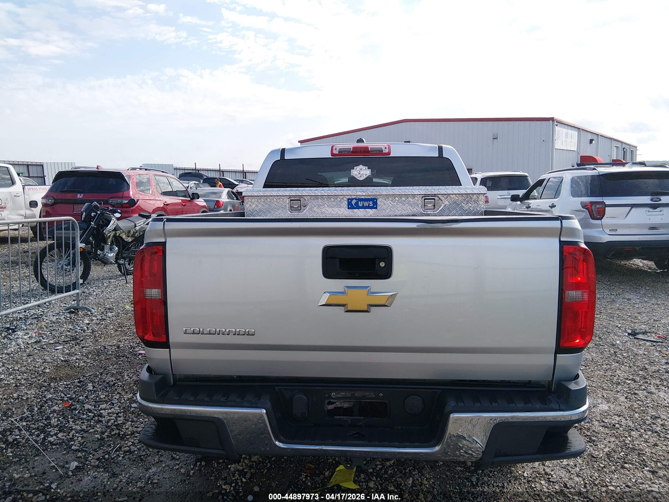 2015 Chevrolet Colorado Wt Silver vin: 1GCGSAEA3F1263716