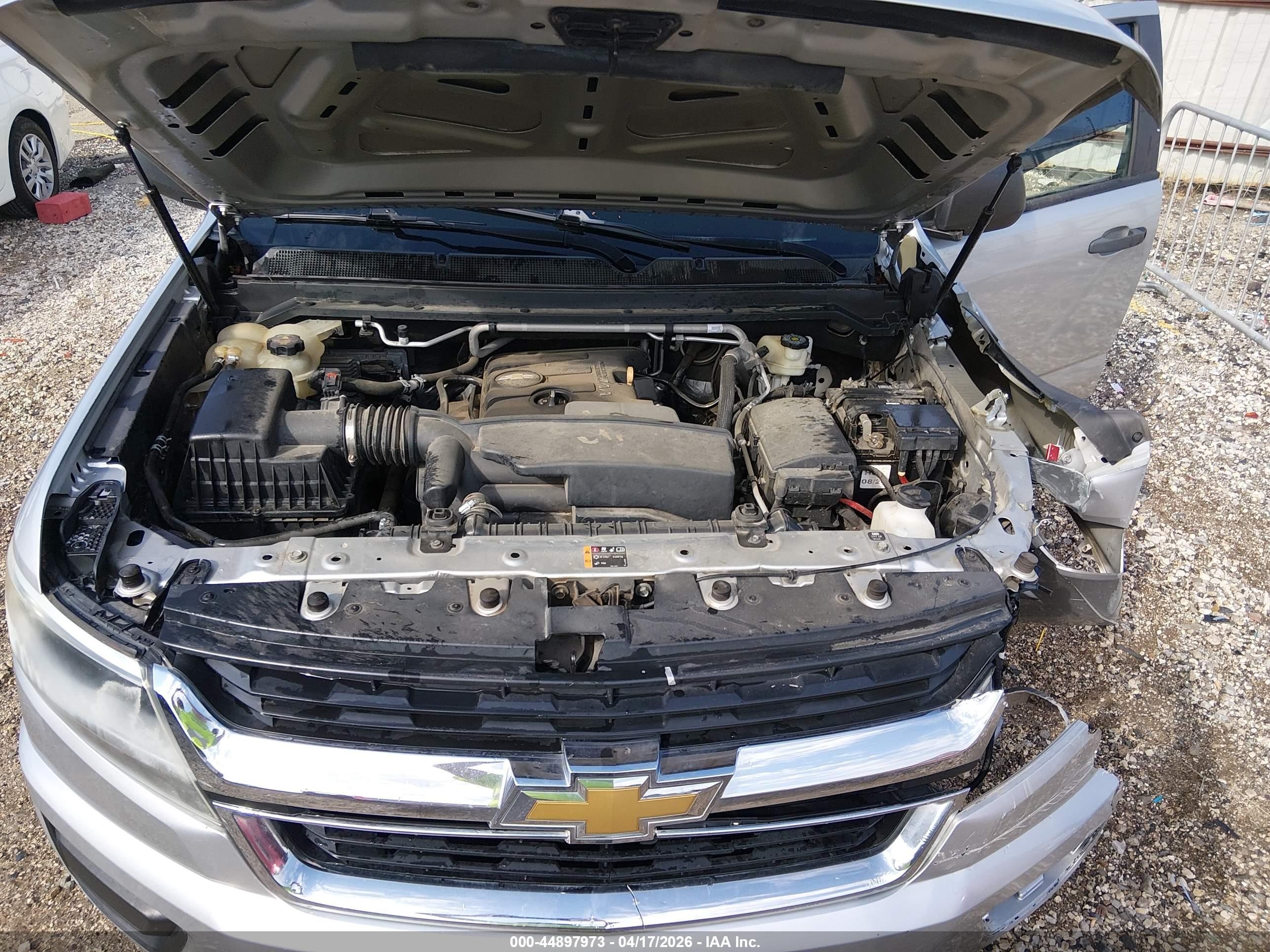 2015 Chevrolet Colorado Wt Silver vin: 1GCGSAEA3F1263716