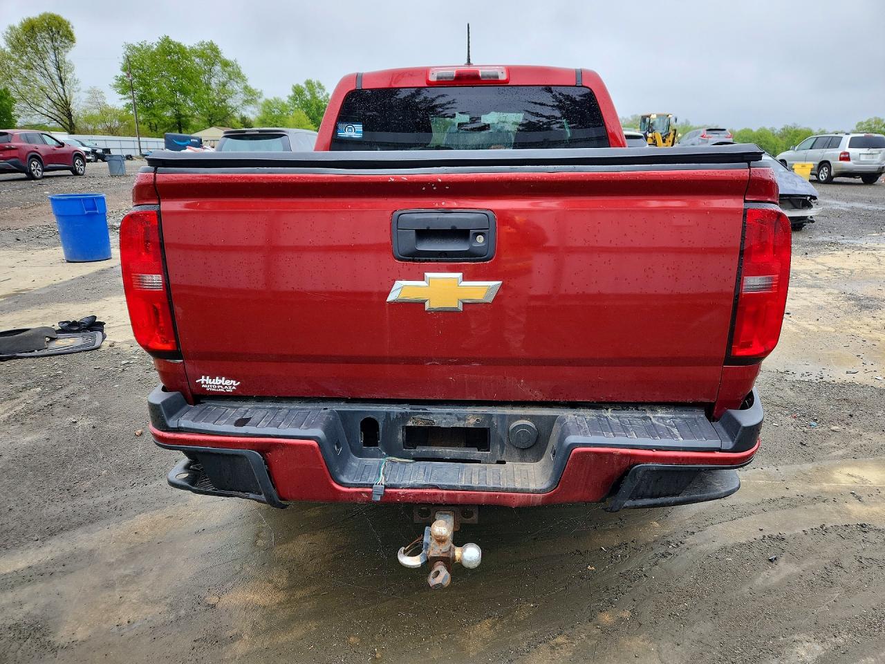2015 Chevrolet Colorado Красный vin: 1GCGSAEA4F1158733