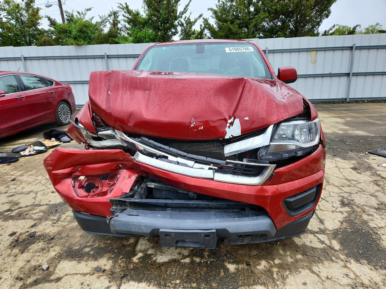 2015 Chevrolet Colorado Красный vin: 1GCGSAEA4F1158733