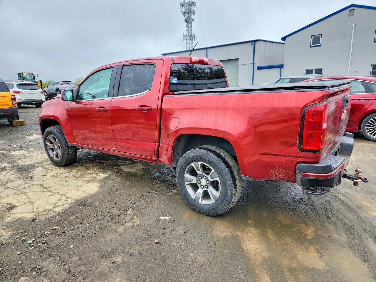 2015 Chevrolet Colorado Красный vin: 1GCGSAEA4F1158733