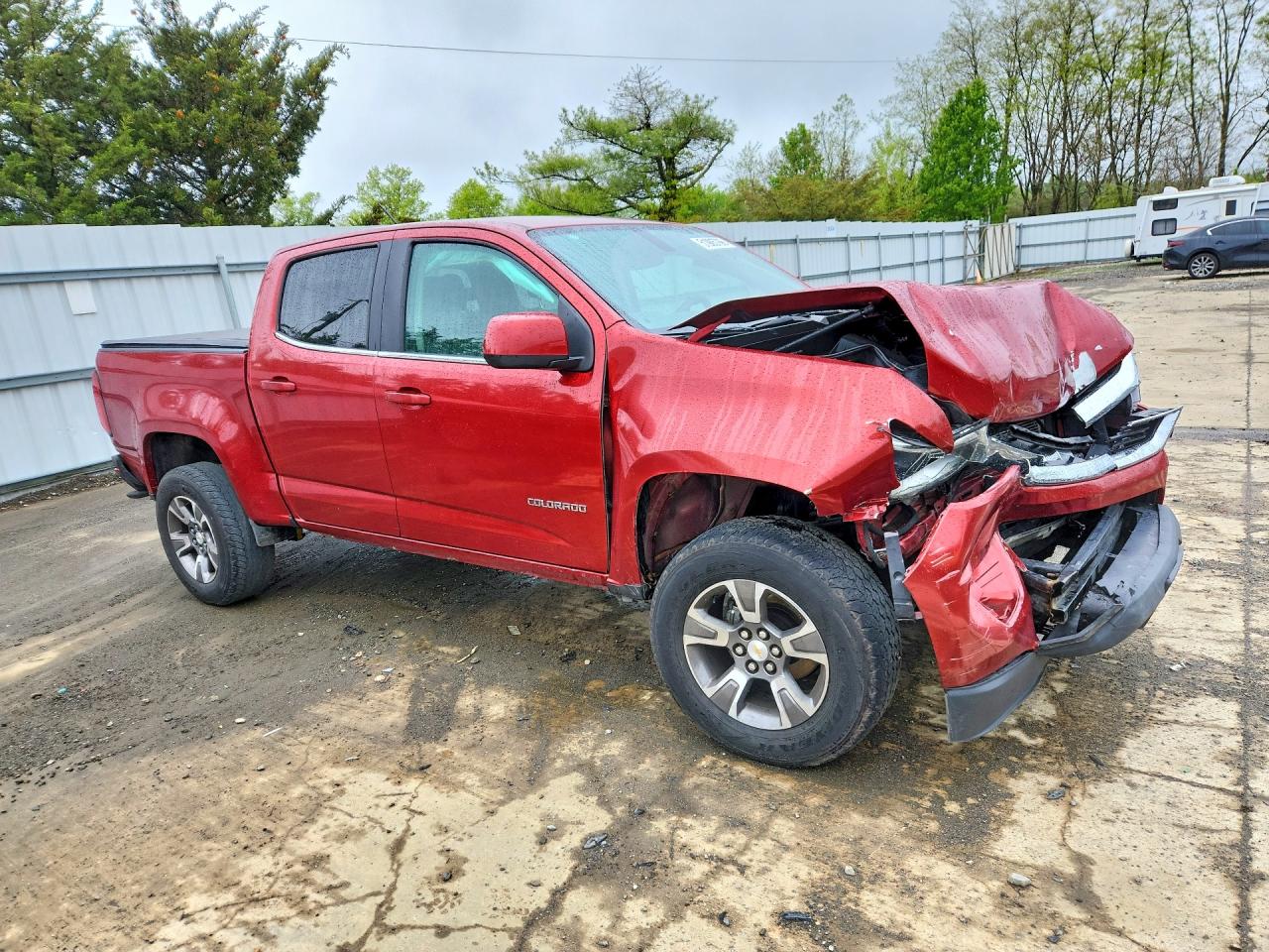 2015 Chevrolet Colorado Красный vin: 1GCGSAEA4F1158733