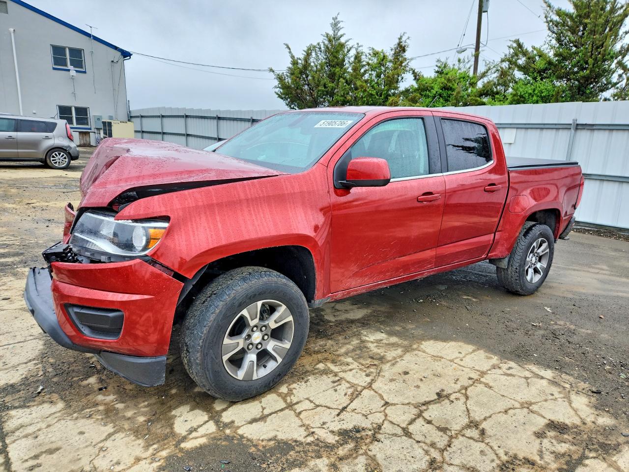 2015 Chevrolet Colorado Красный vin: 1GCGSAEA4F1158733