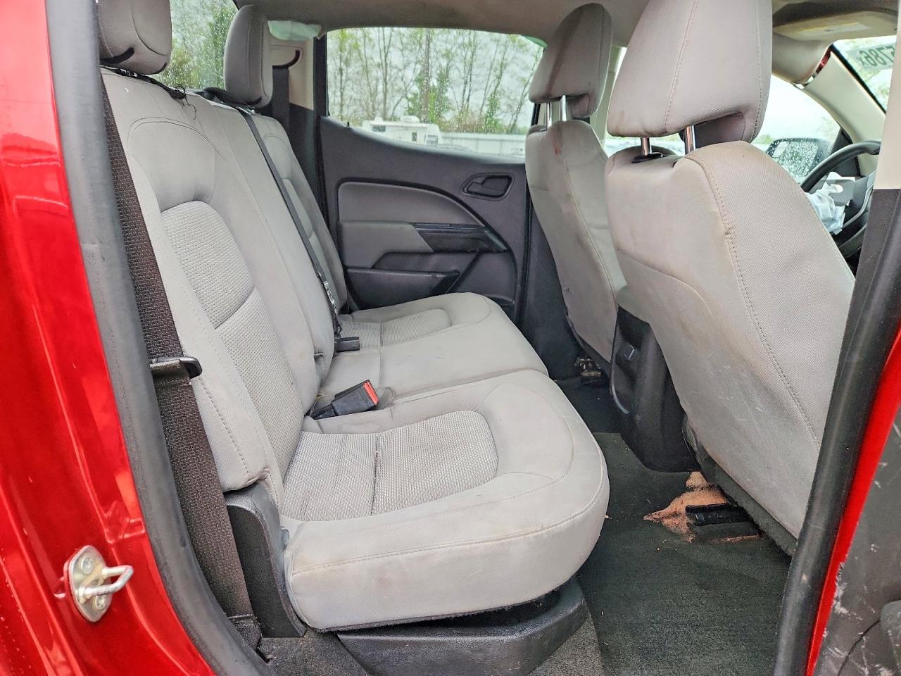 2015 Chevrolet Colorado Красный vin: 1GCGSAEA4F1158733