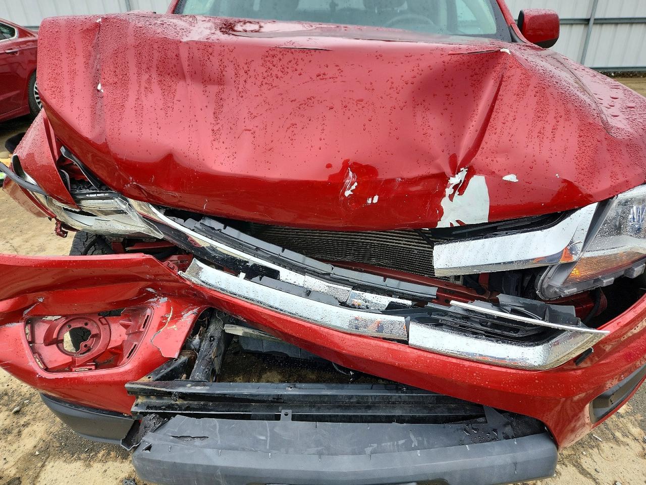 2015 Chevrolet Colorado Красный vin: 1GCGSAEA4F1158733