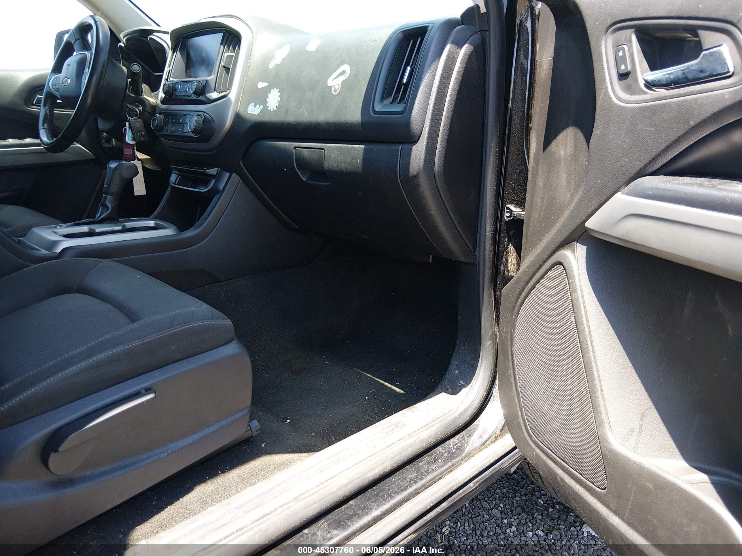 2015 Chevrolet Colorado Lt Black vin: 1GCGSBE30F1135912