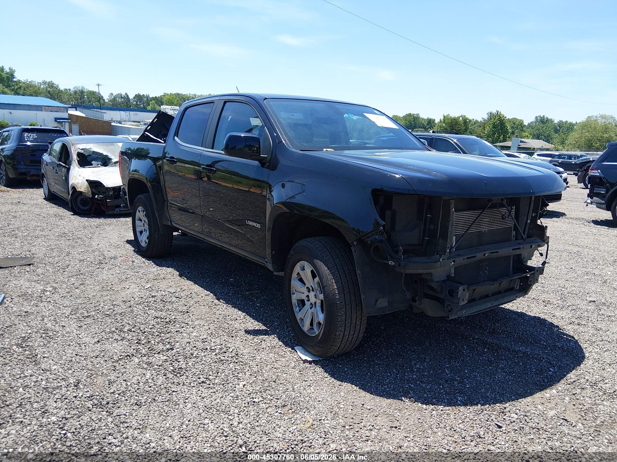 2015 Chevrolet Colorado Lt Black vin: 1GCGSBE30F1135912