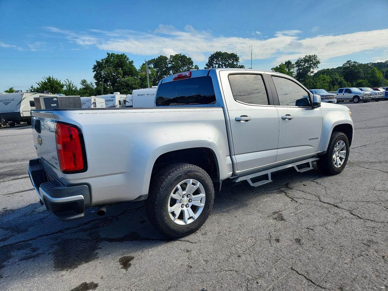 2015 Chevrolet Colorado Lt Silver vin: 1GCGSBE30F1232379